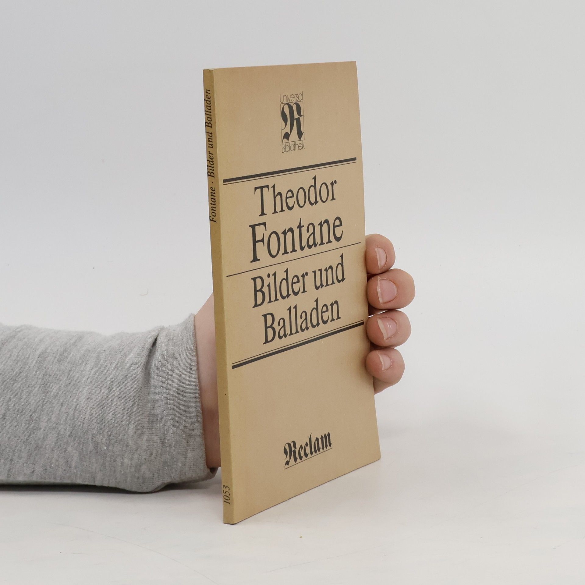 Theodor Fontane Bilder und Balladen