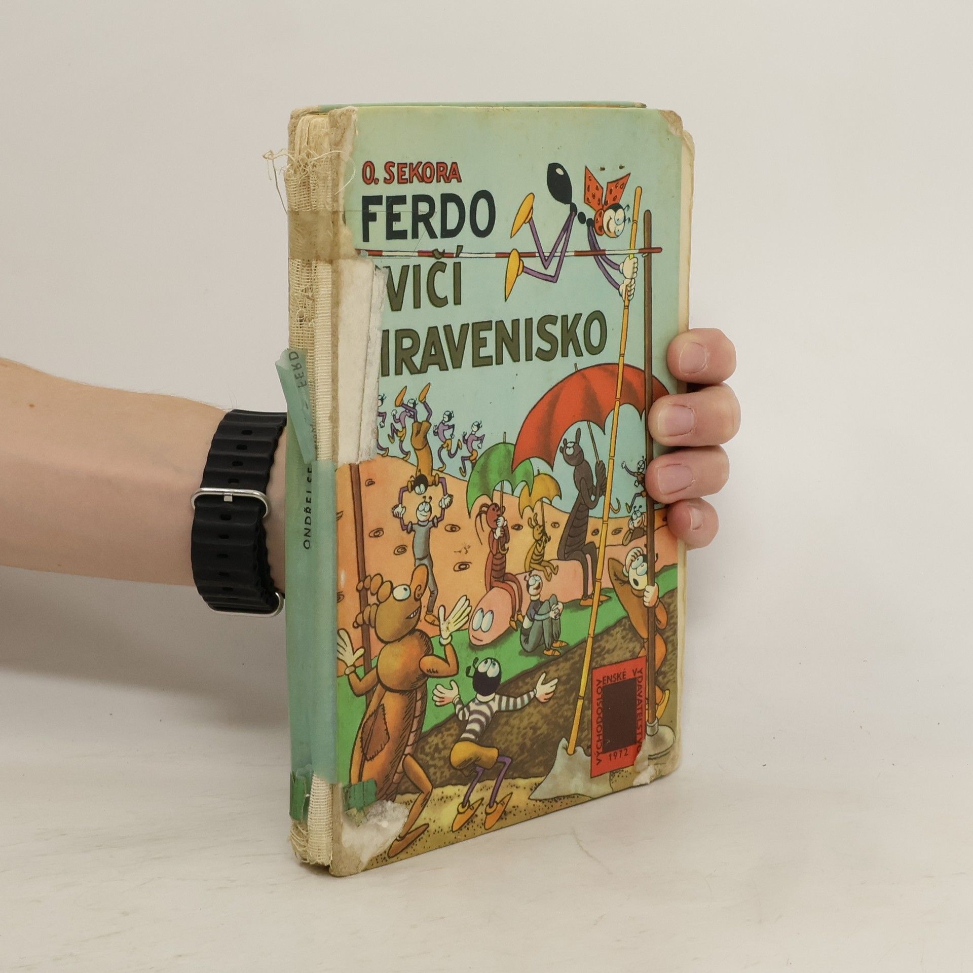 Ondřej J. Sekora Ferdo cvičí mravenisko