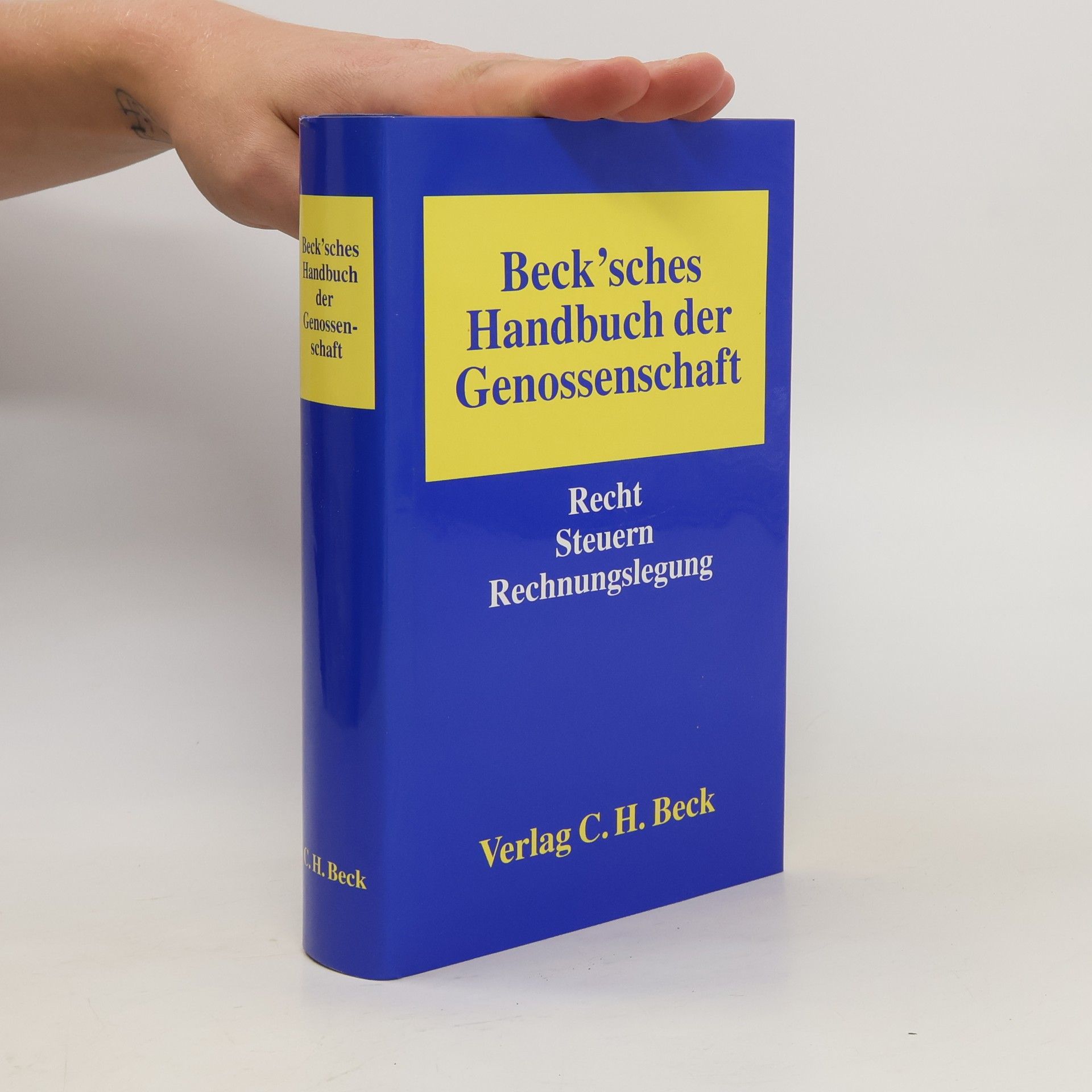 Marcus Helios Beck'sches Handbuch der Genossenschaft