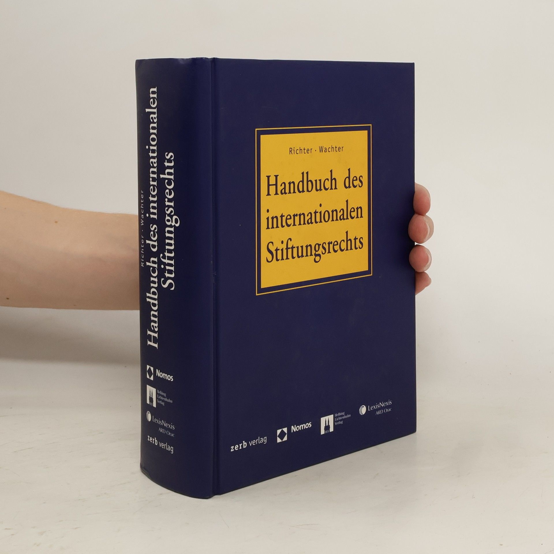 Andreas Richter Handbuch des internationalen Stiftungsrechts