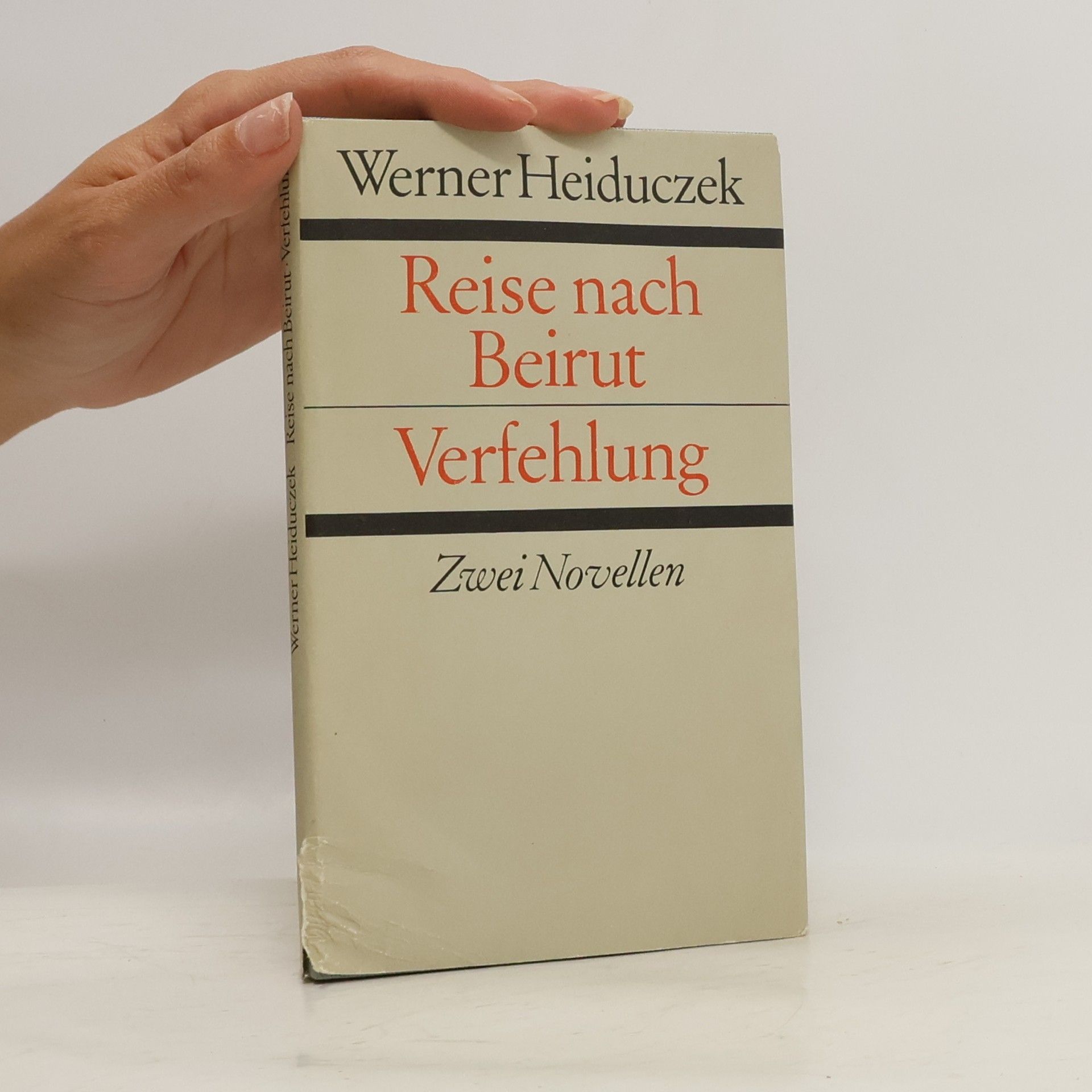 Werner Heiduczek Reise nach Beirut
