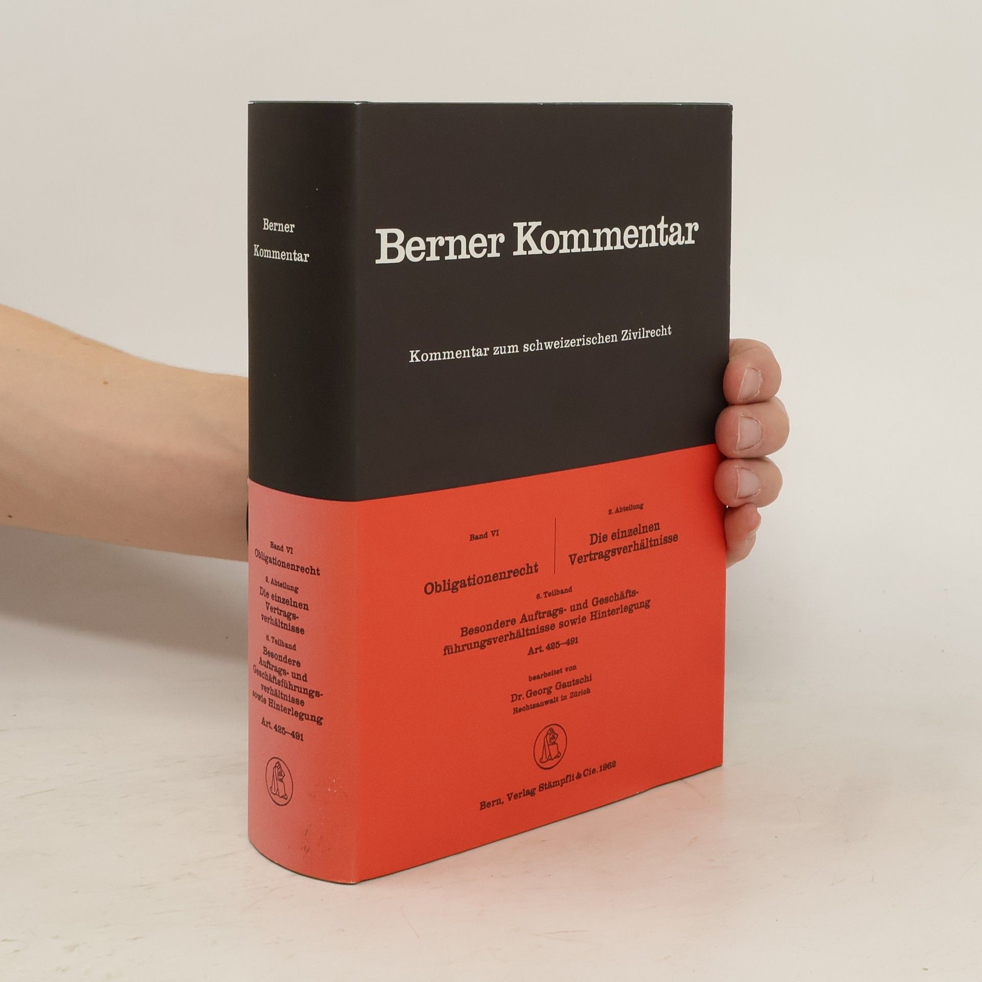 Georg Gautschi Berner Kommentar