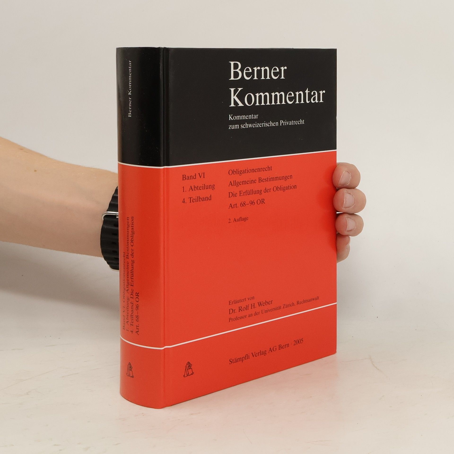 Rolf H. Weber Berner Kommentar