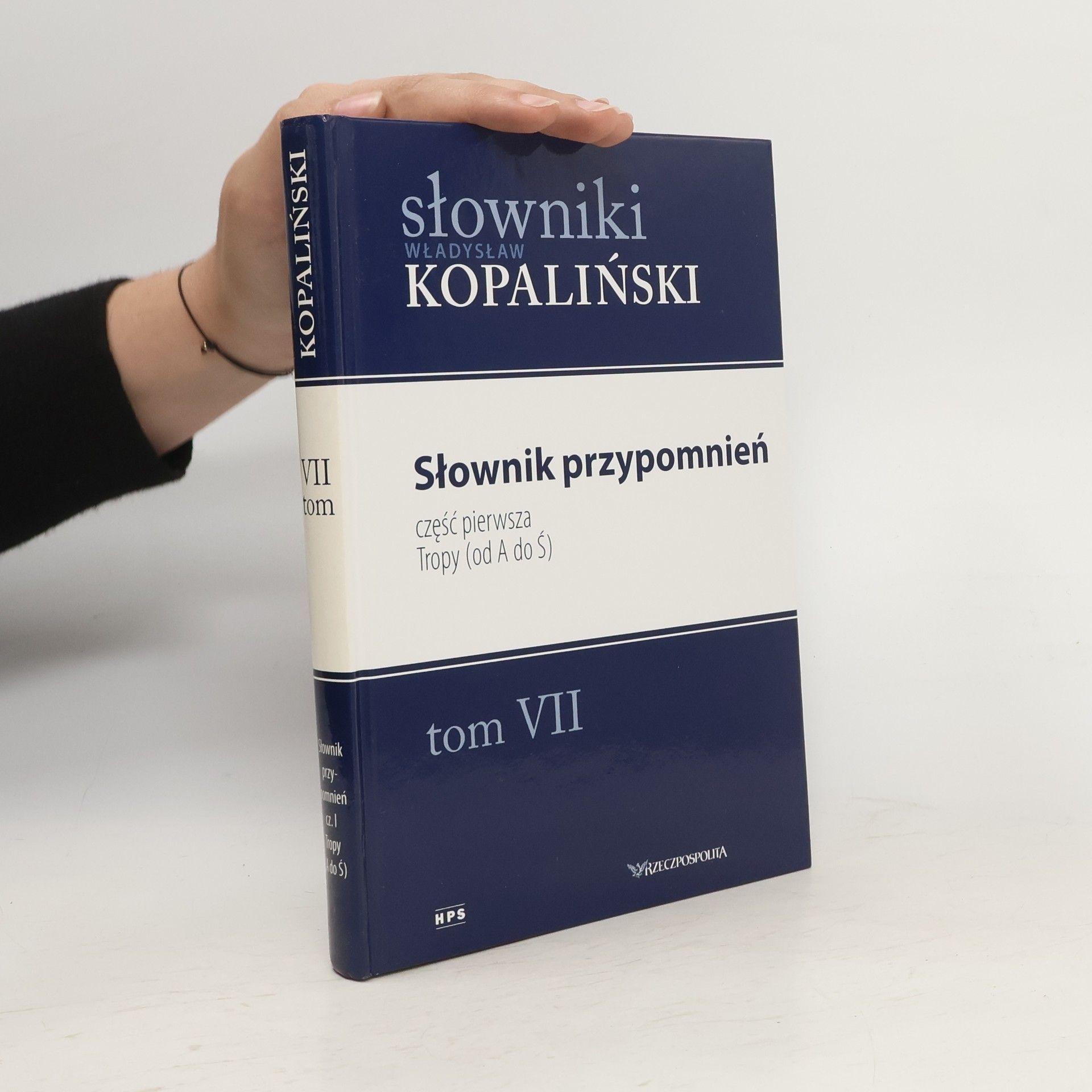 Władysław Kopaliński Słownik przypomnień. Tom VII.