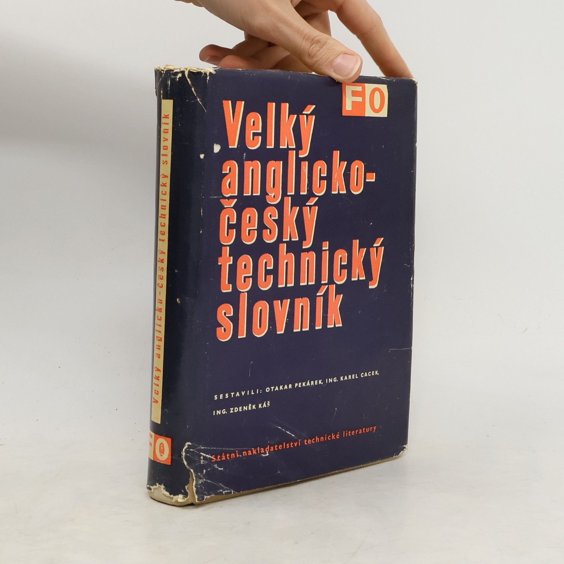 Otakar Pekárek Velký anglicko-český technický slovník. Díl II. (F-O)