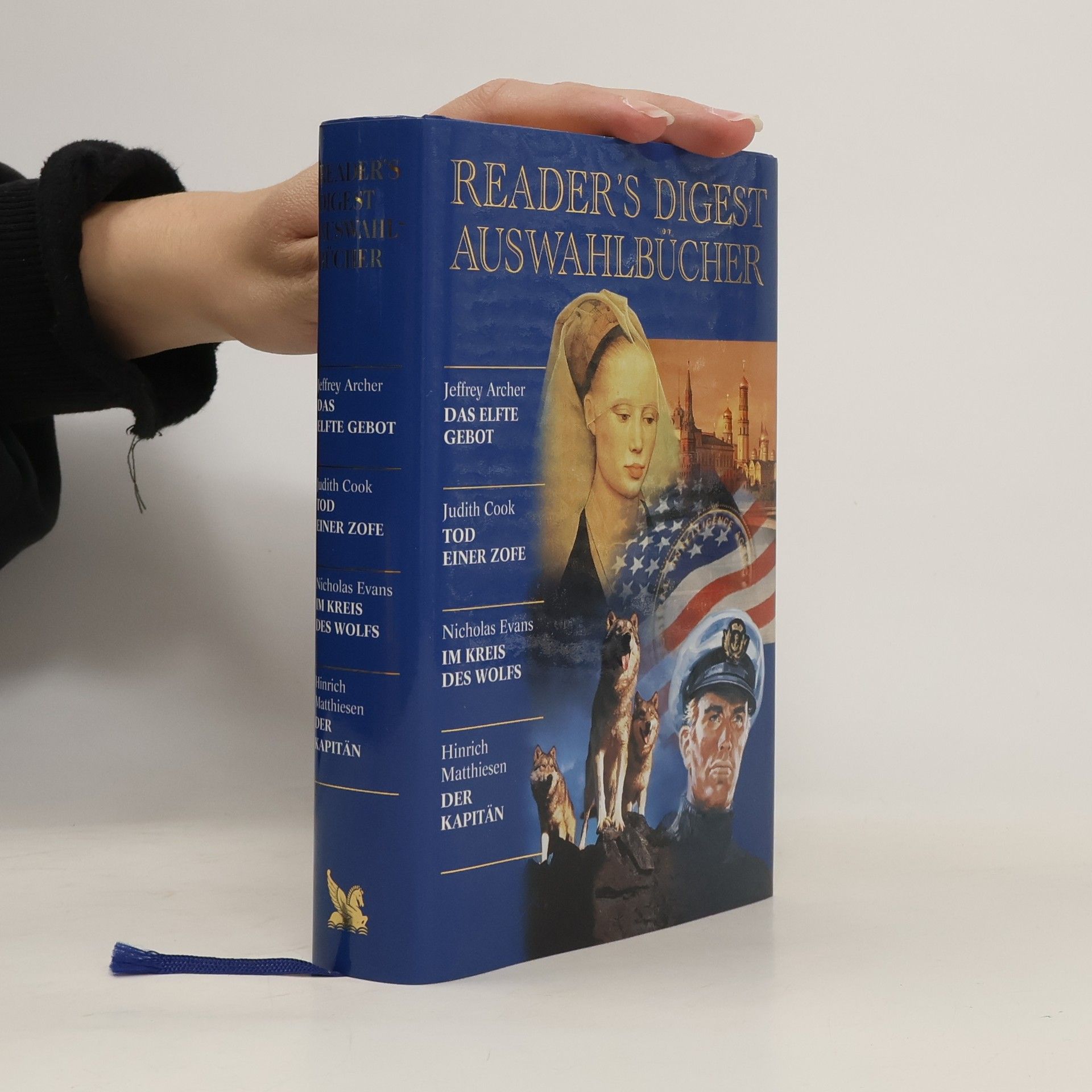 Jeffrey Archer Reader's Digest Auswahlbücher. Dal elfte Gebot. Tod einer Zofe. Im Kreis des Wolfs. Der Kapitän