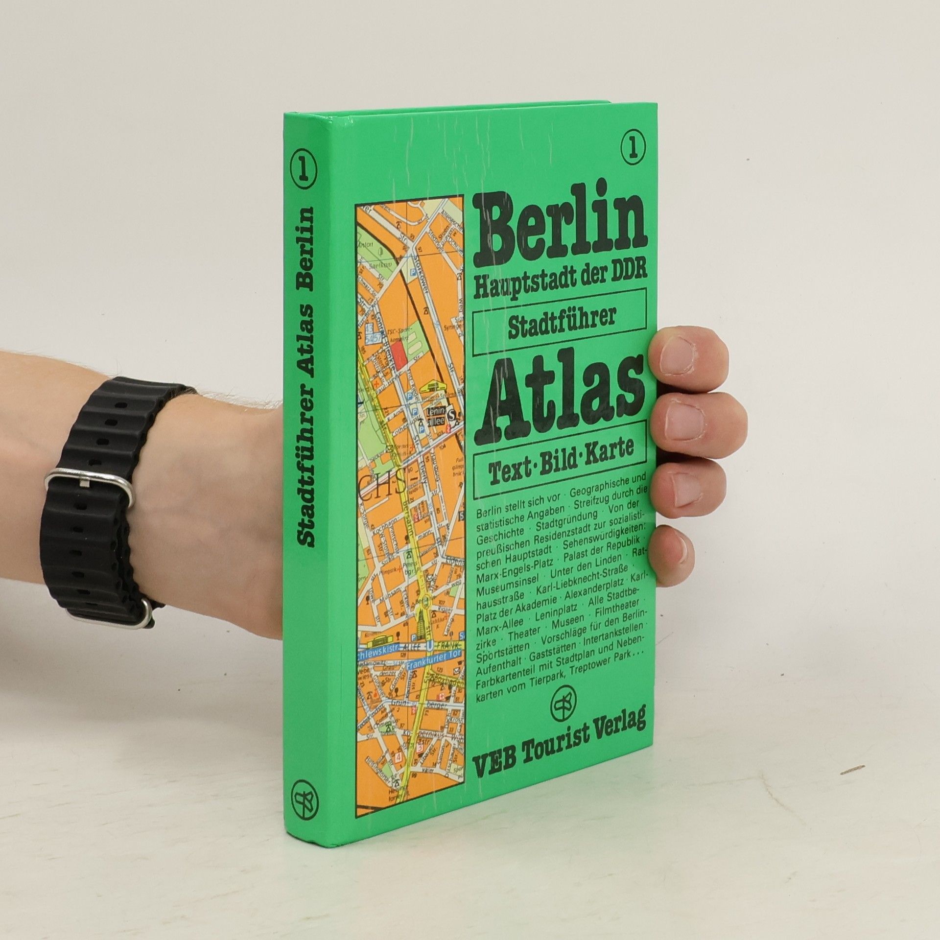 Collectif d'auteurs Stadtführer Atlas Berlin 1