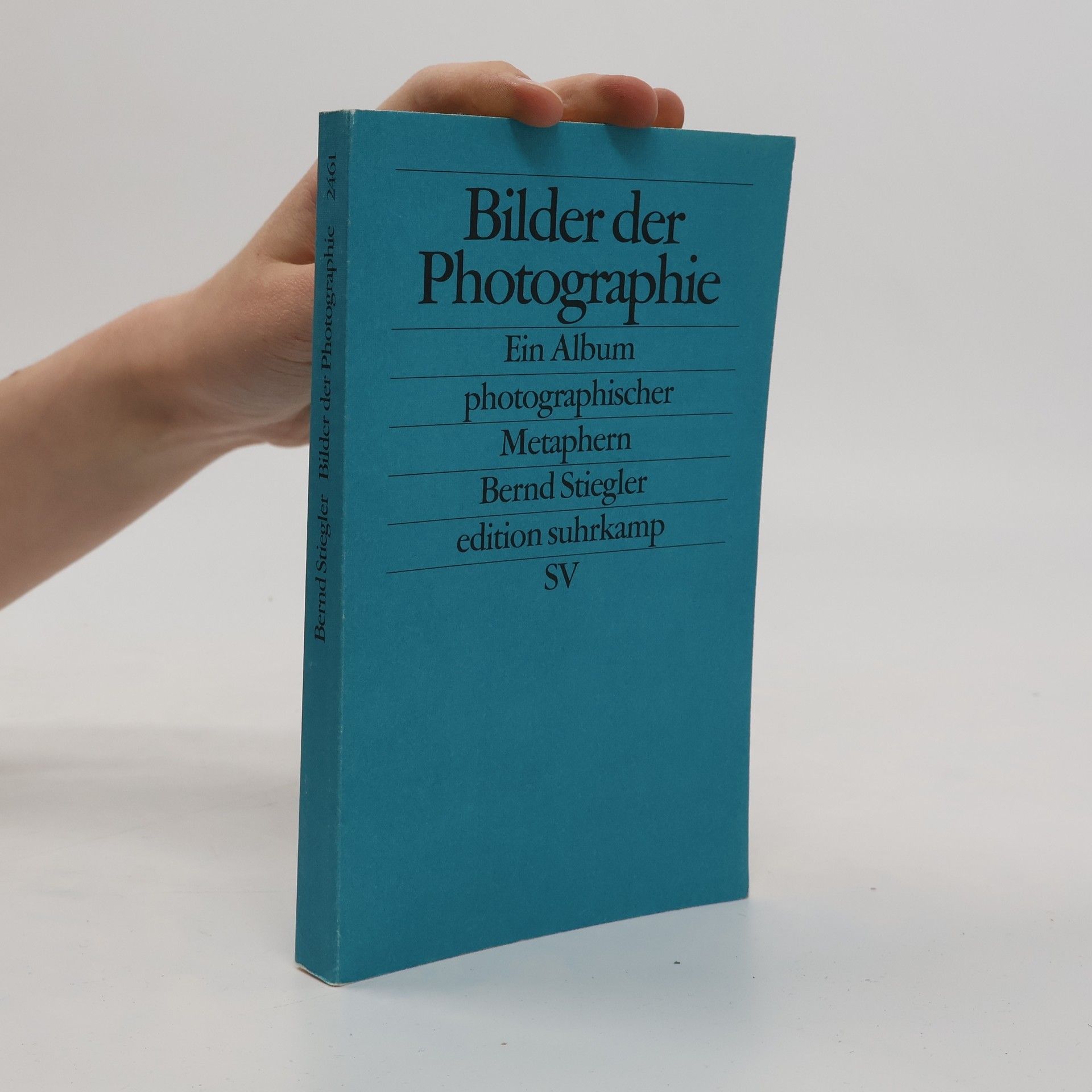 Bernd Stiegler Bilder der Photographie