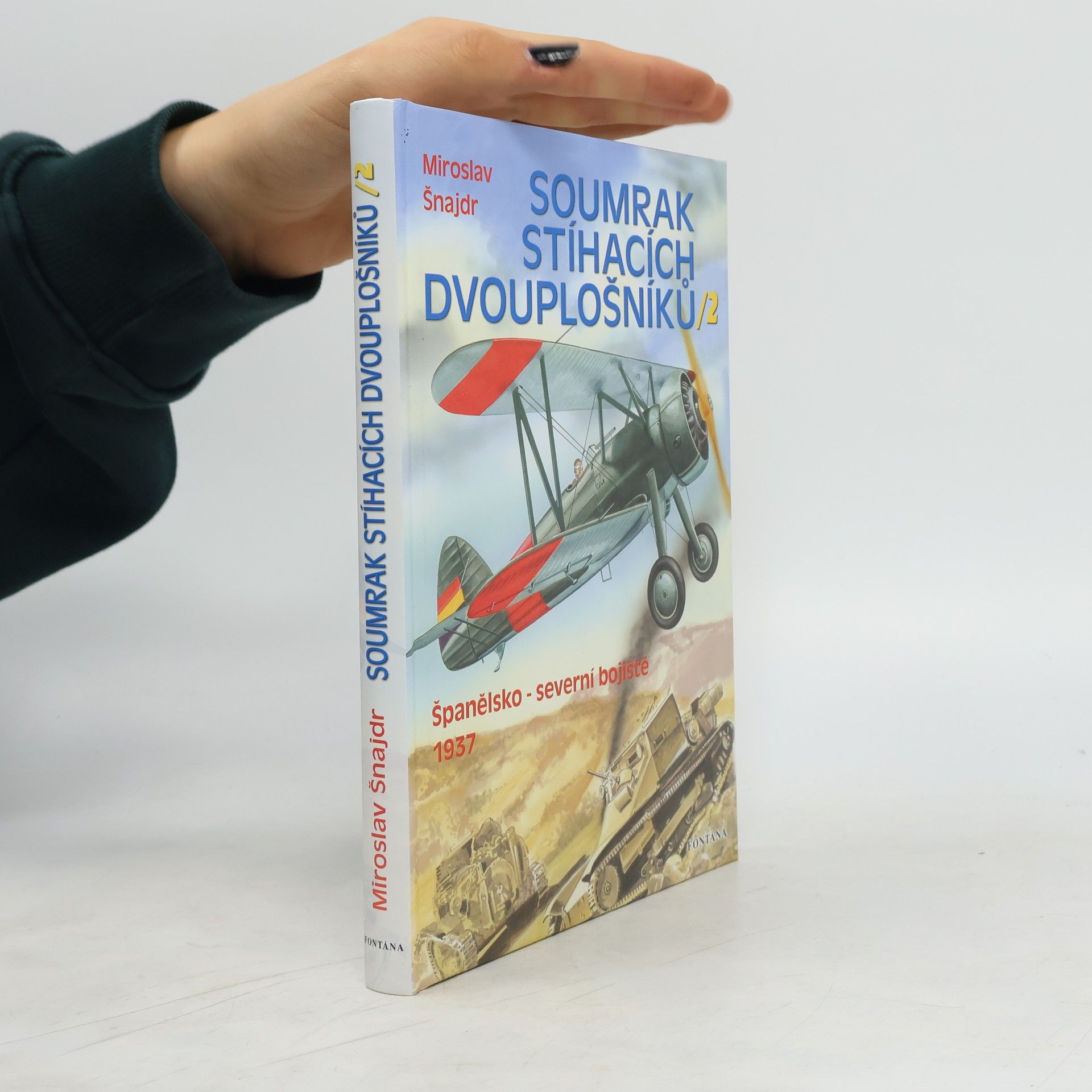 Miroslav Šnajdr Soumrak stíhacích dvouplošníků 2. Španělsko - severní bojiště 1937