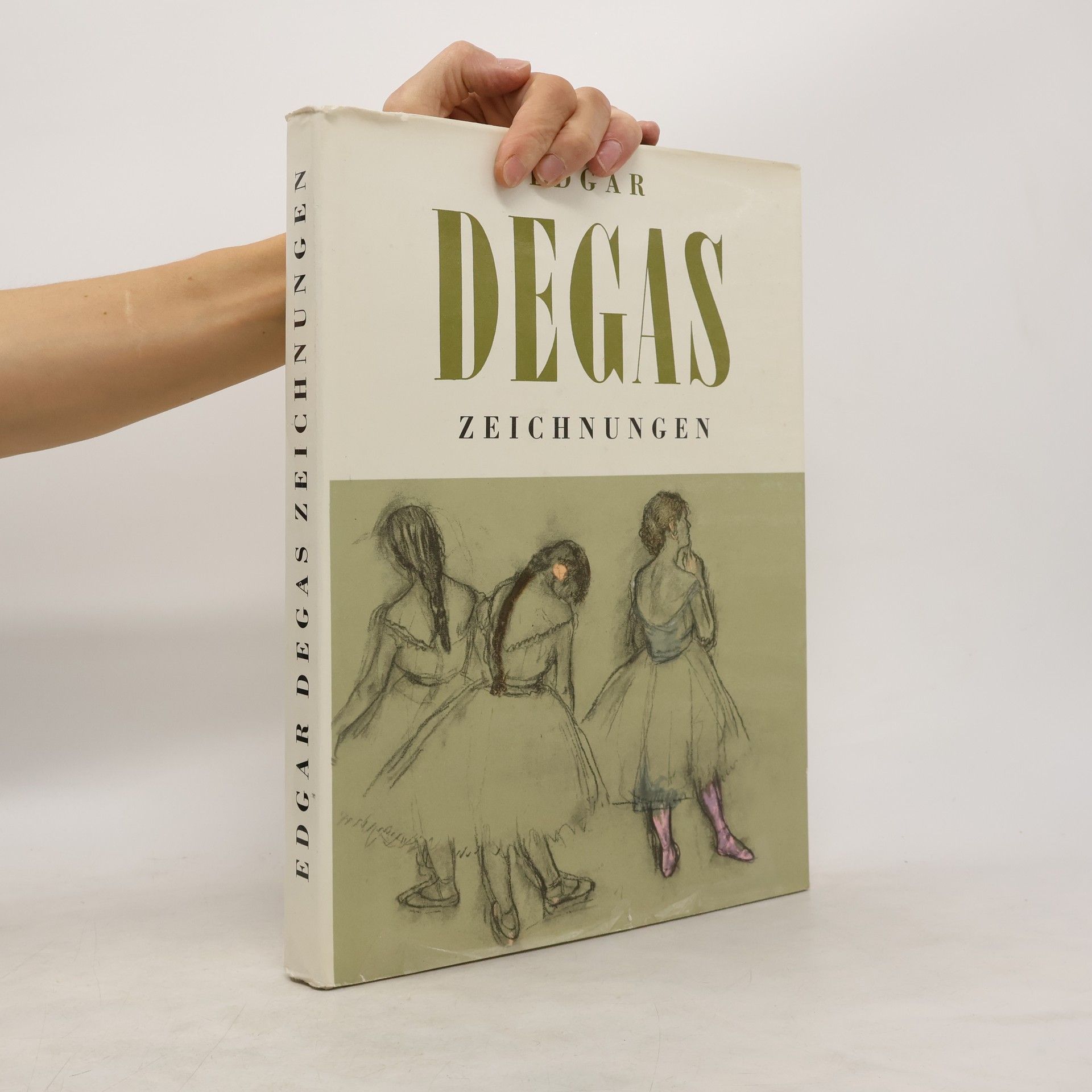 Jaromír Pečírka Edgar Degas. Zeichnungen