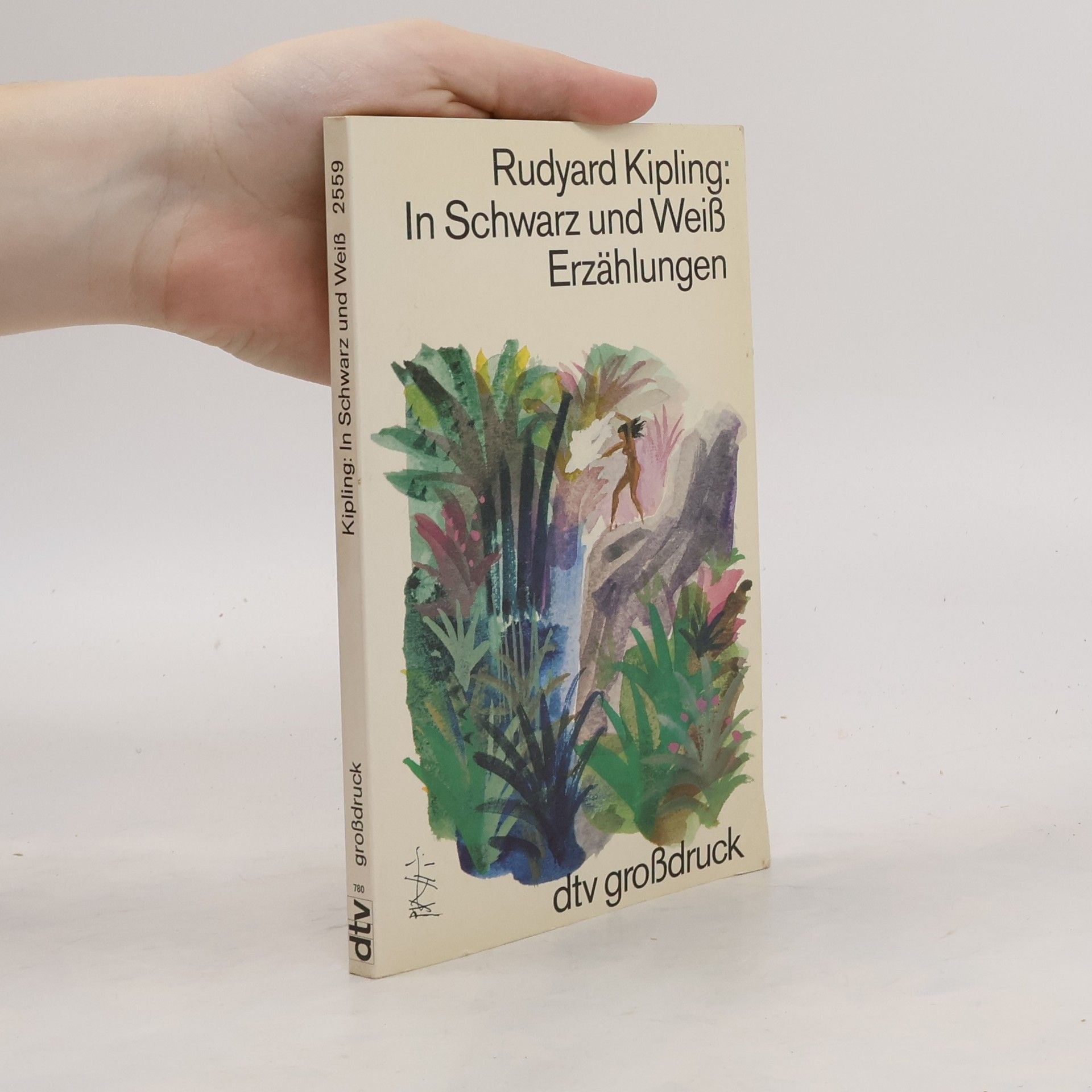 Rudyard Kipling In Schwarz und Weiss