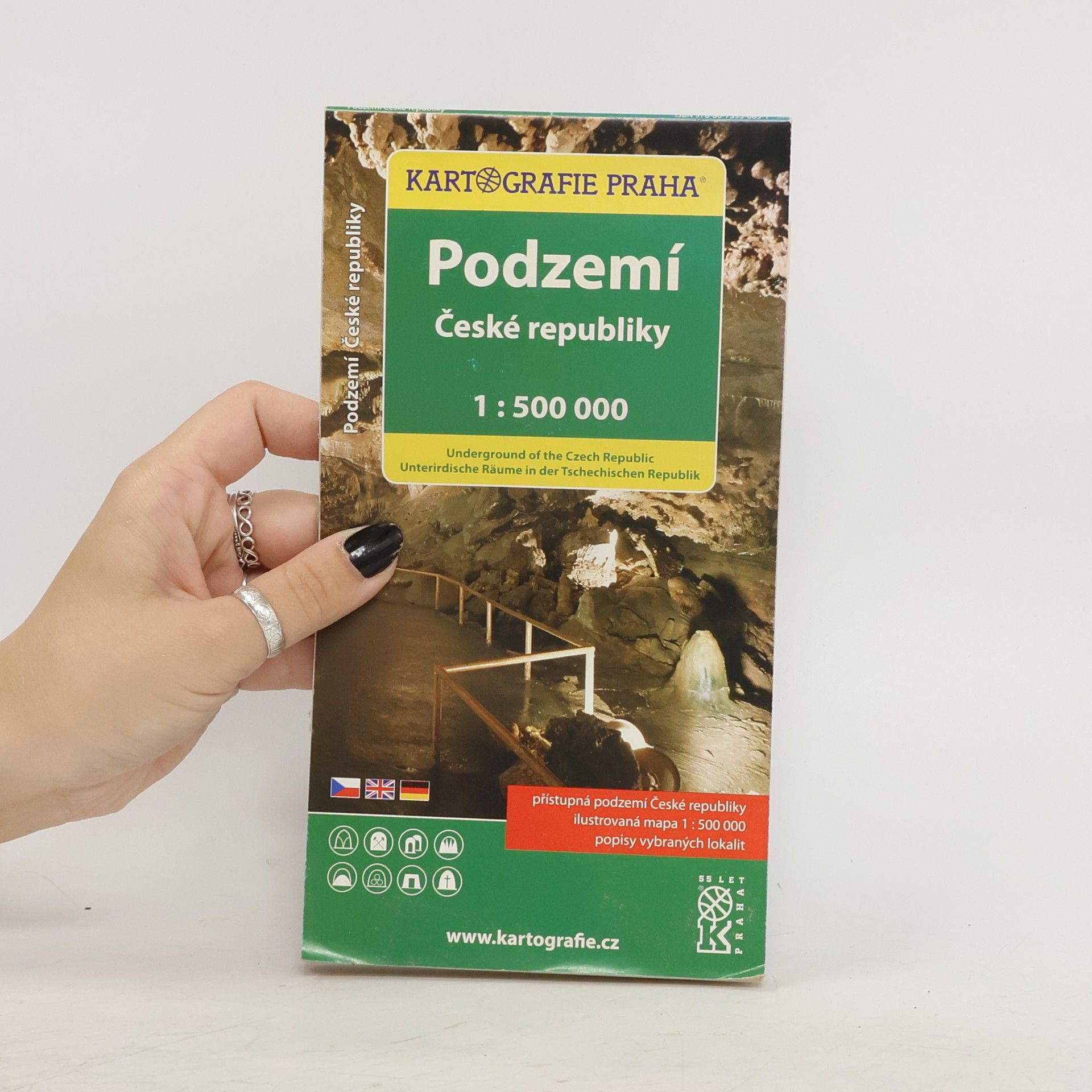 Autorenkollektiv Podzemí České republiky 1: 500 000