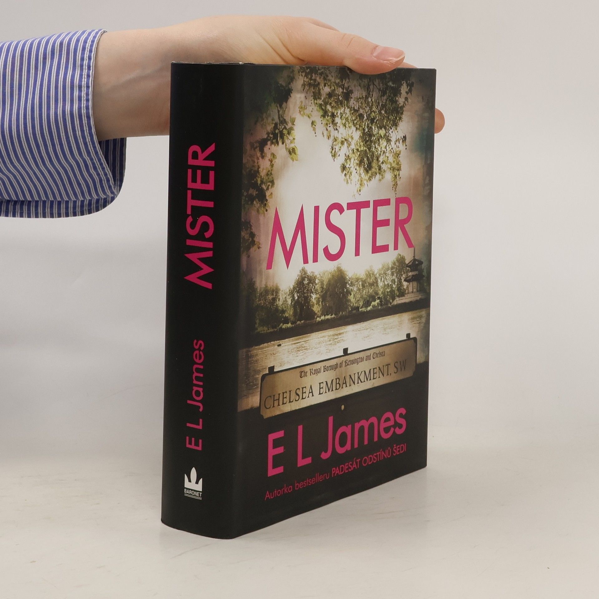 E L James Mister