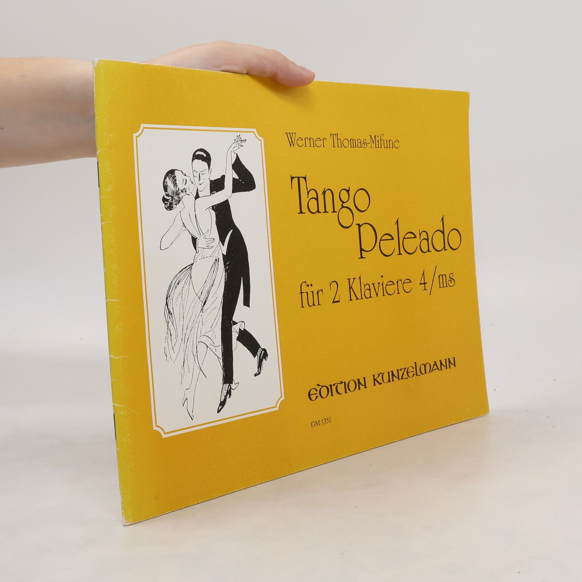 Werner Thomas Mifune Tango Peleado für 2 Klaviere 4/ms