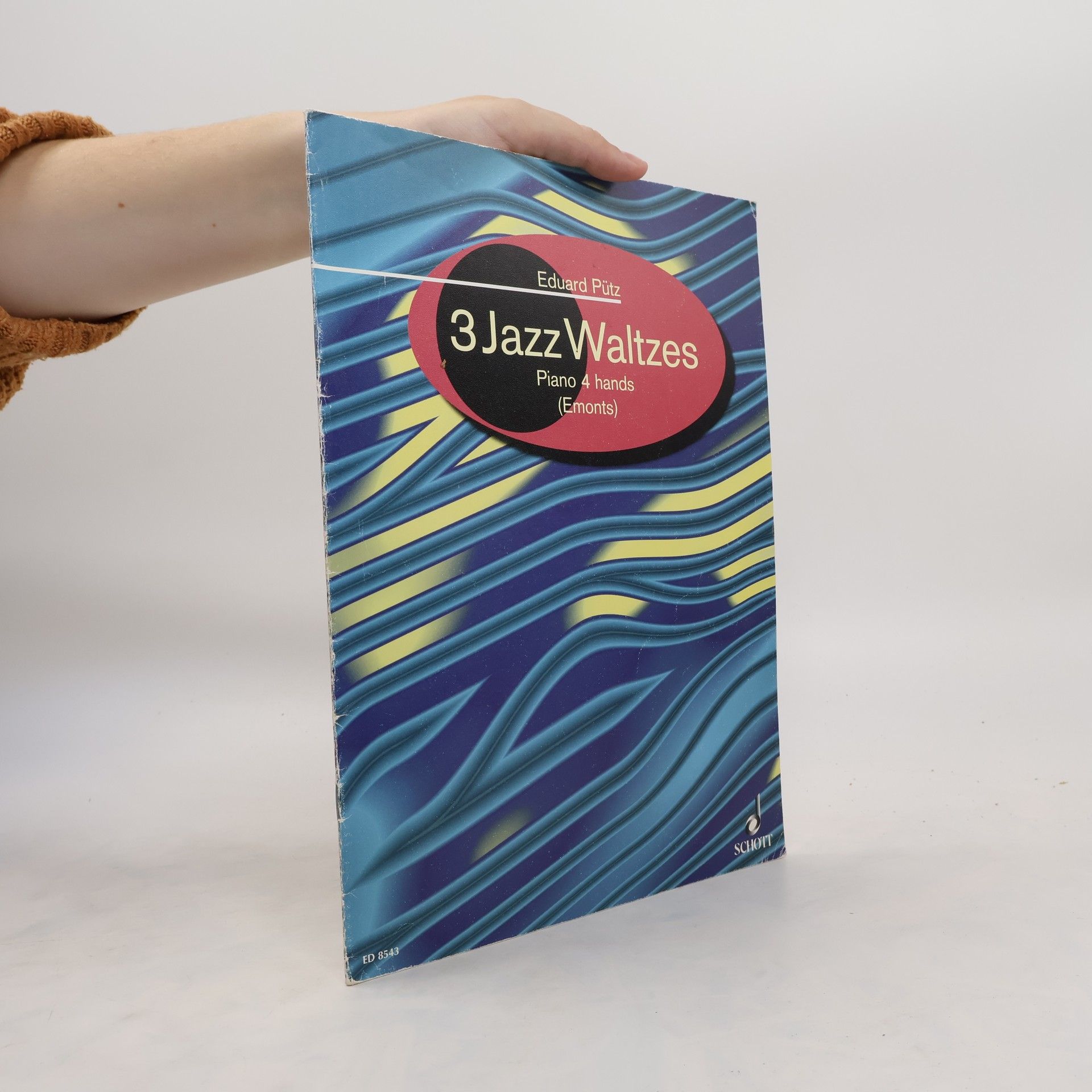 Eduard Pützl 3 Jazz Waltzes Piano 4 Hands