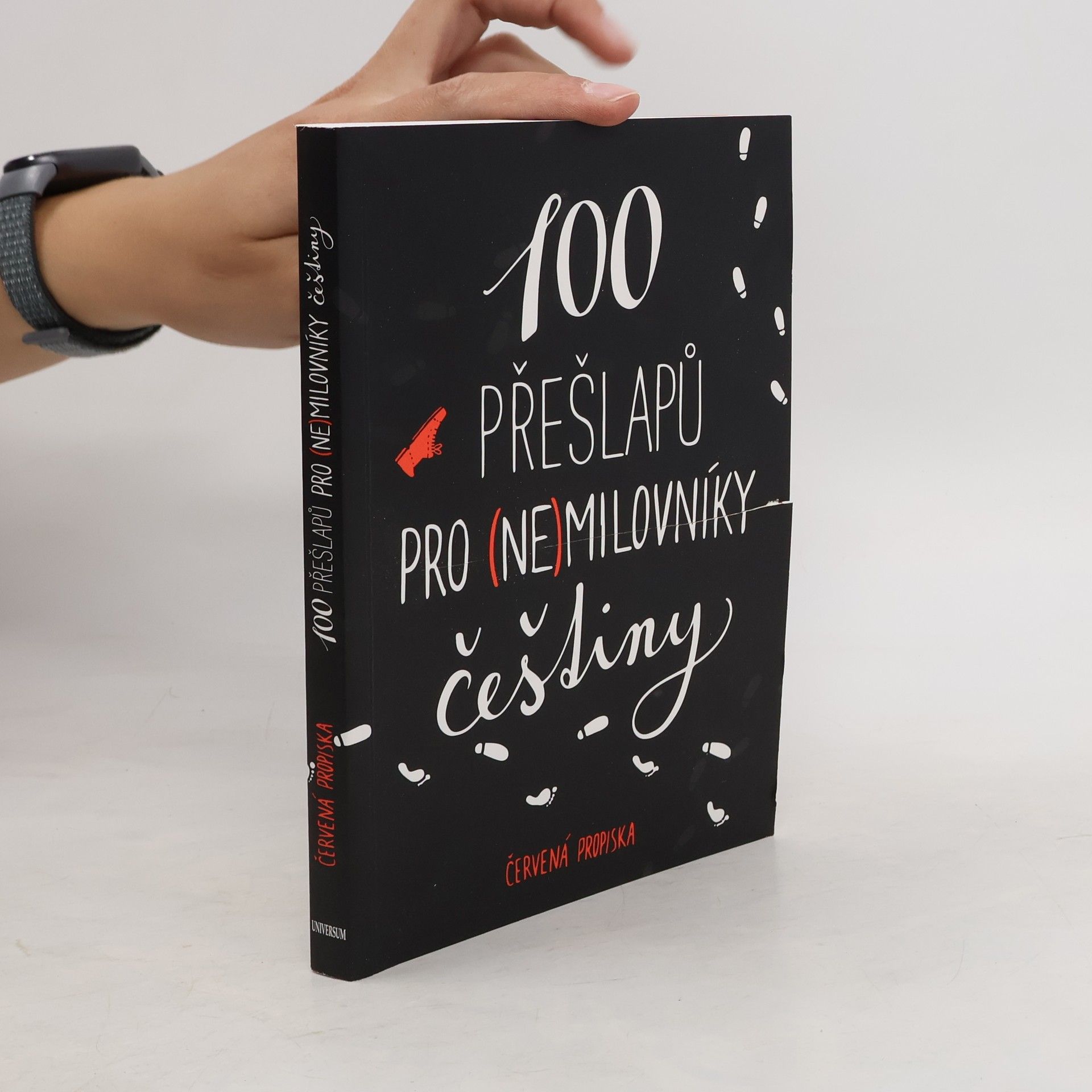 Červená propiska 100 přešlapů pro (ne)milovníky češtiny