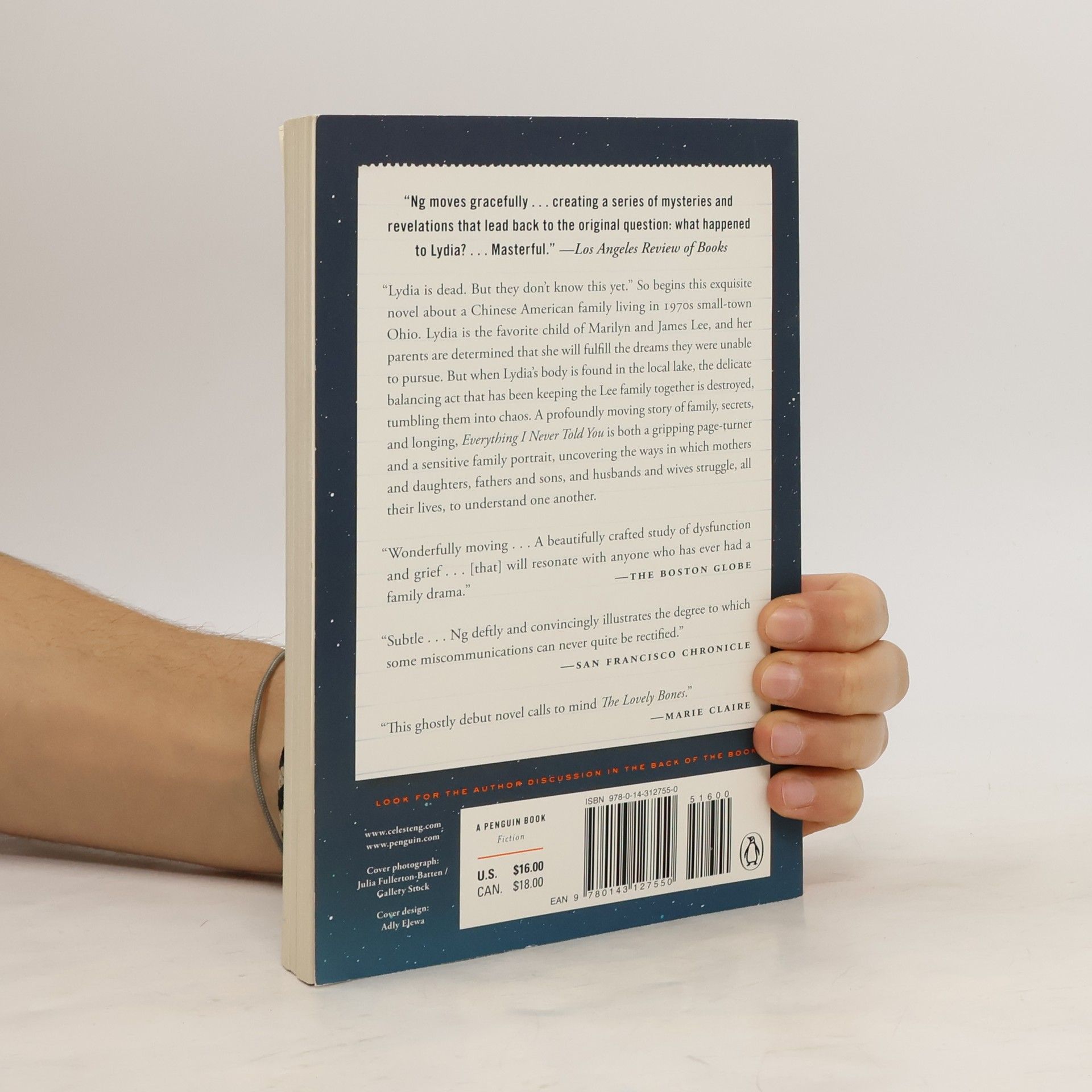 Celeste Ng Everything I never told you