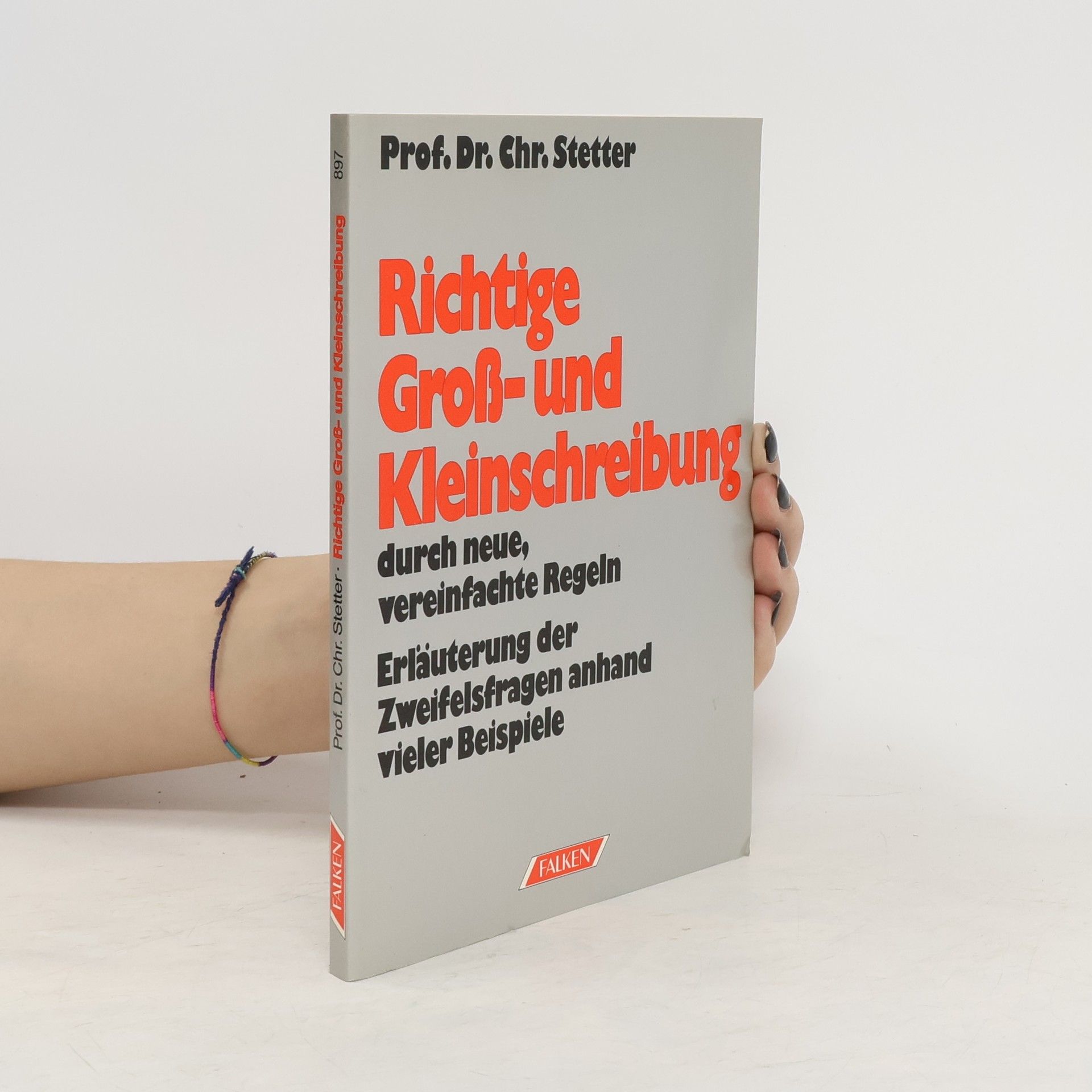 Christian Stetter Richtige Gross- und Kleinschreibung