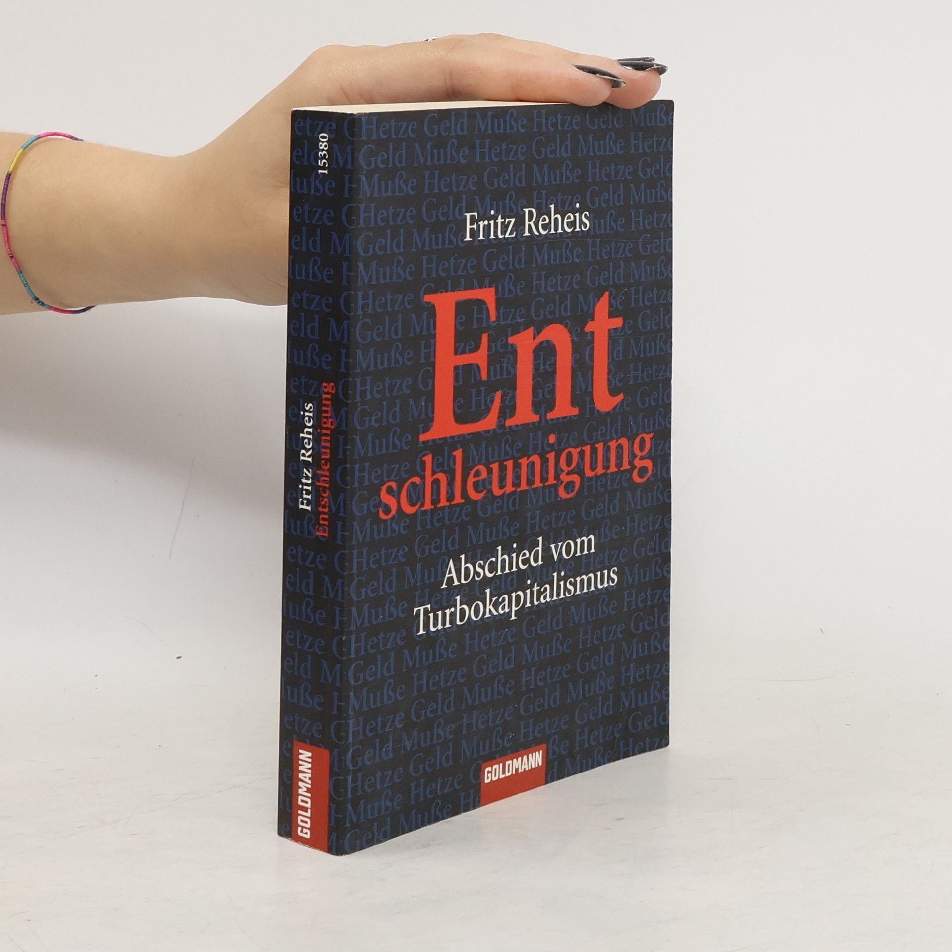 Fritz Reheis Entschleunigung