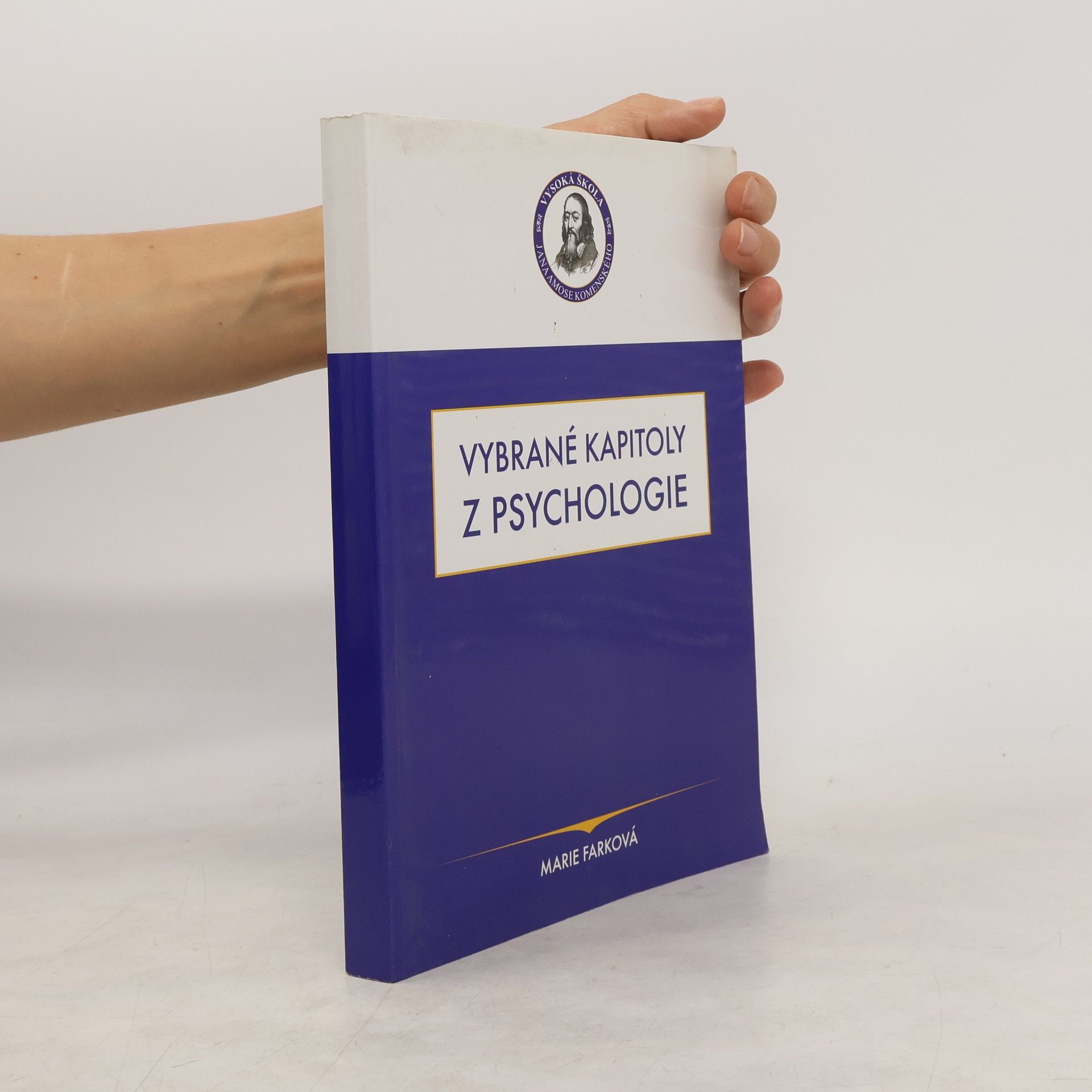 Marie Farková Vybrané kapitoly z psychologie