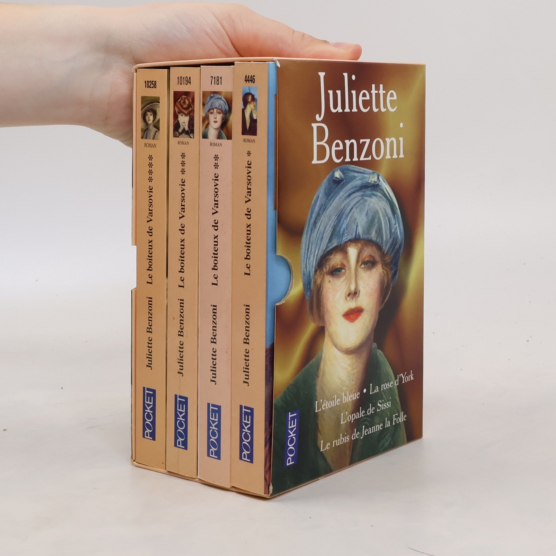 Juliette Benzoni Coffret boiteux de varsovie 1-4