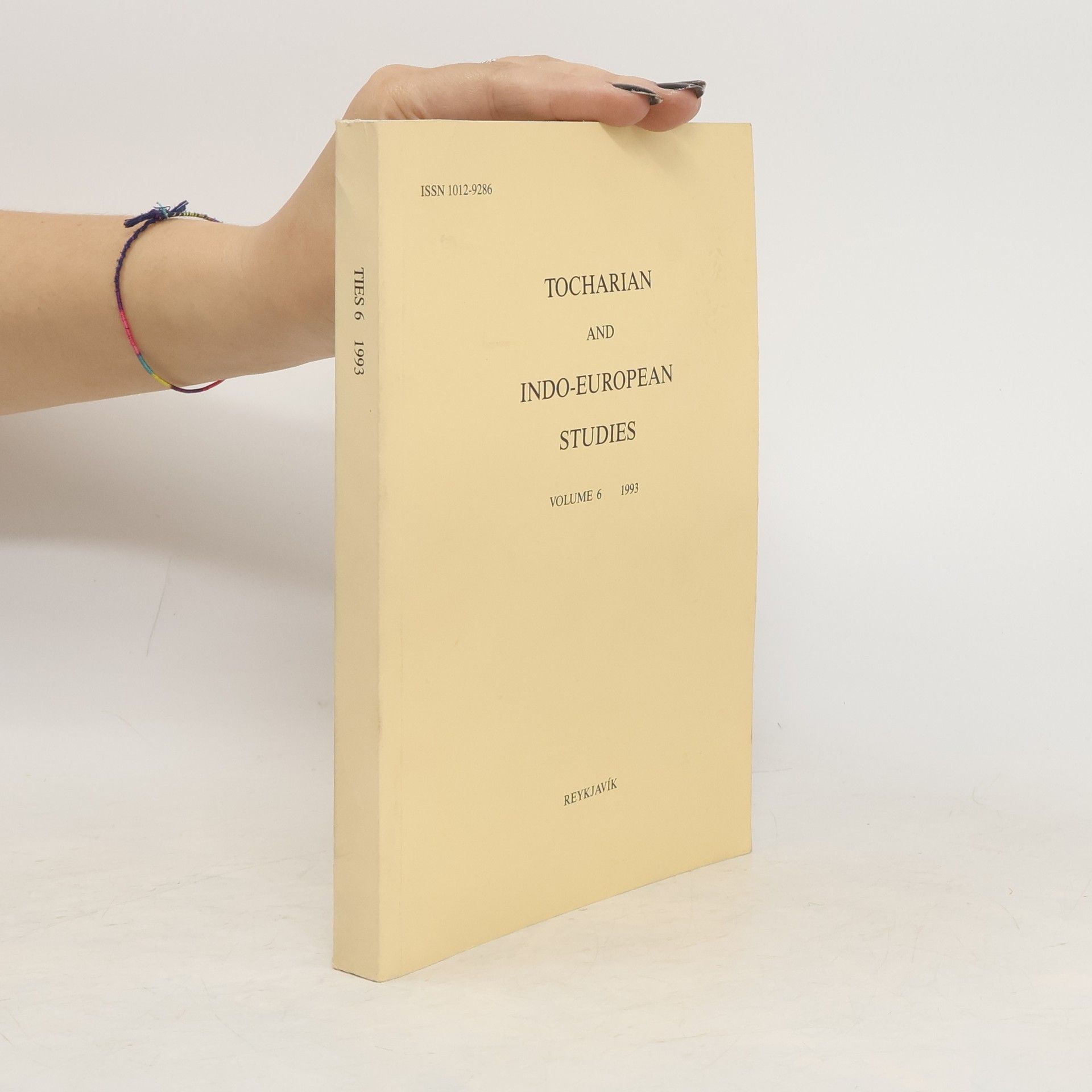 AA.VV. Tocharian and Indo - European Studies. Volume 6