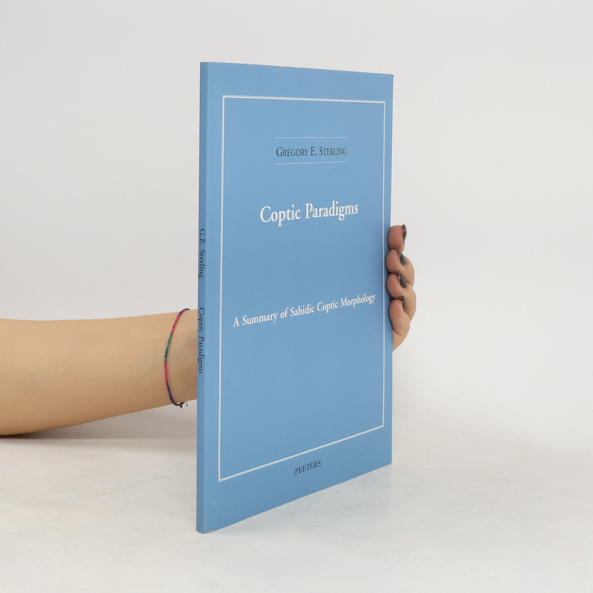 Gregory E. Sterling Coptic Paradigms