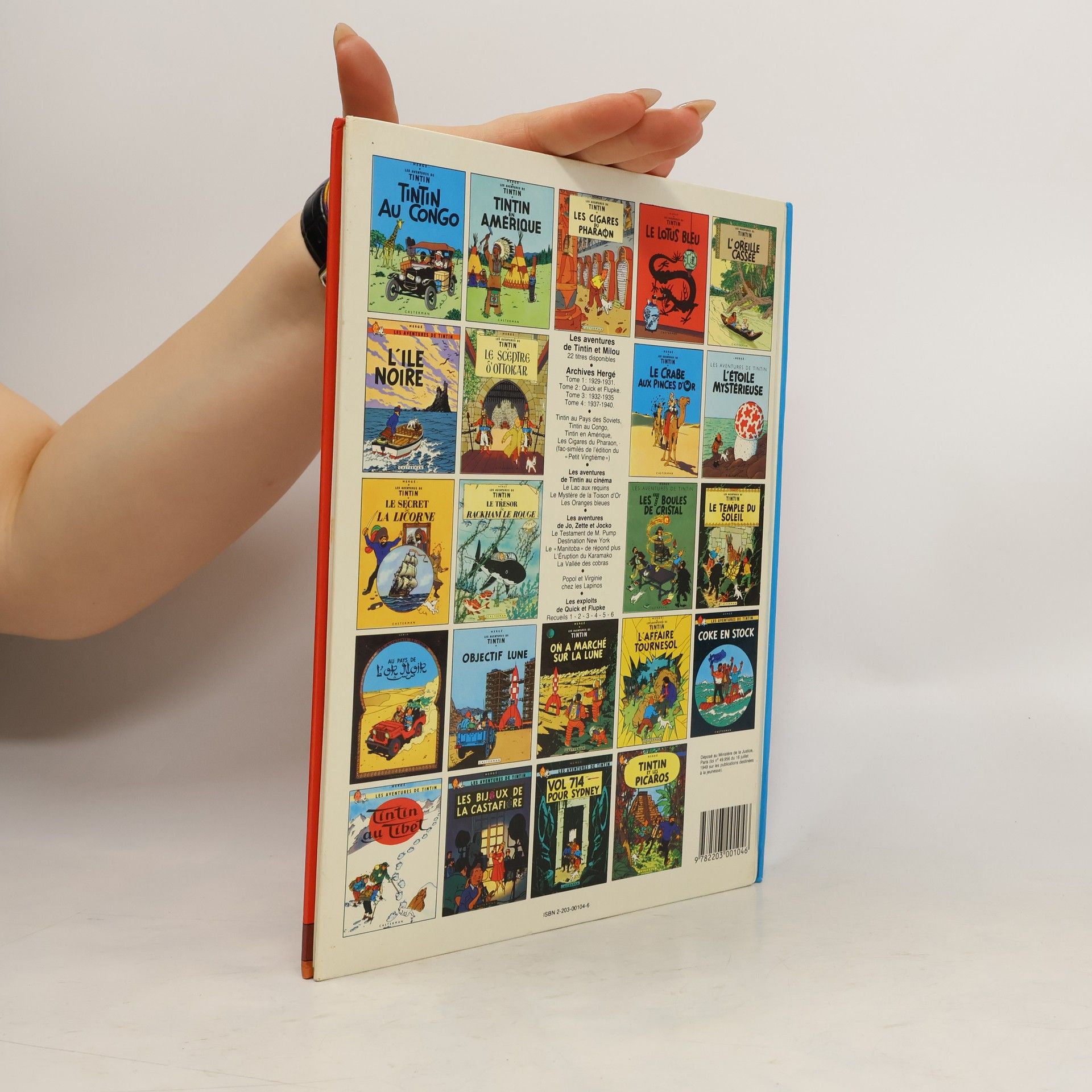 Hergé Tintin: Le Lotus Bleu