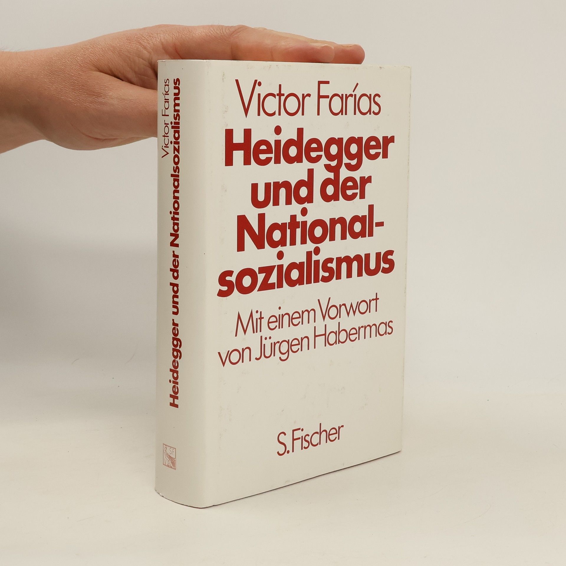 Vi ctor Fari as Heidegger und der Nationalsozialismus