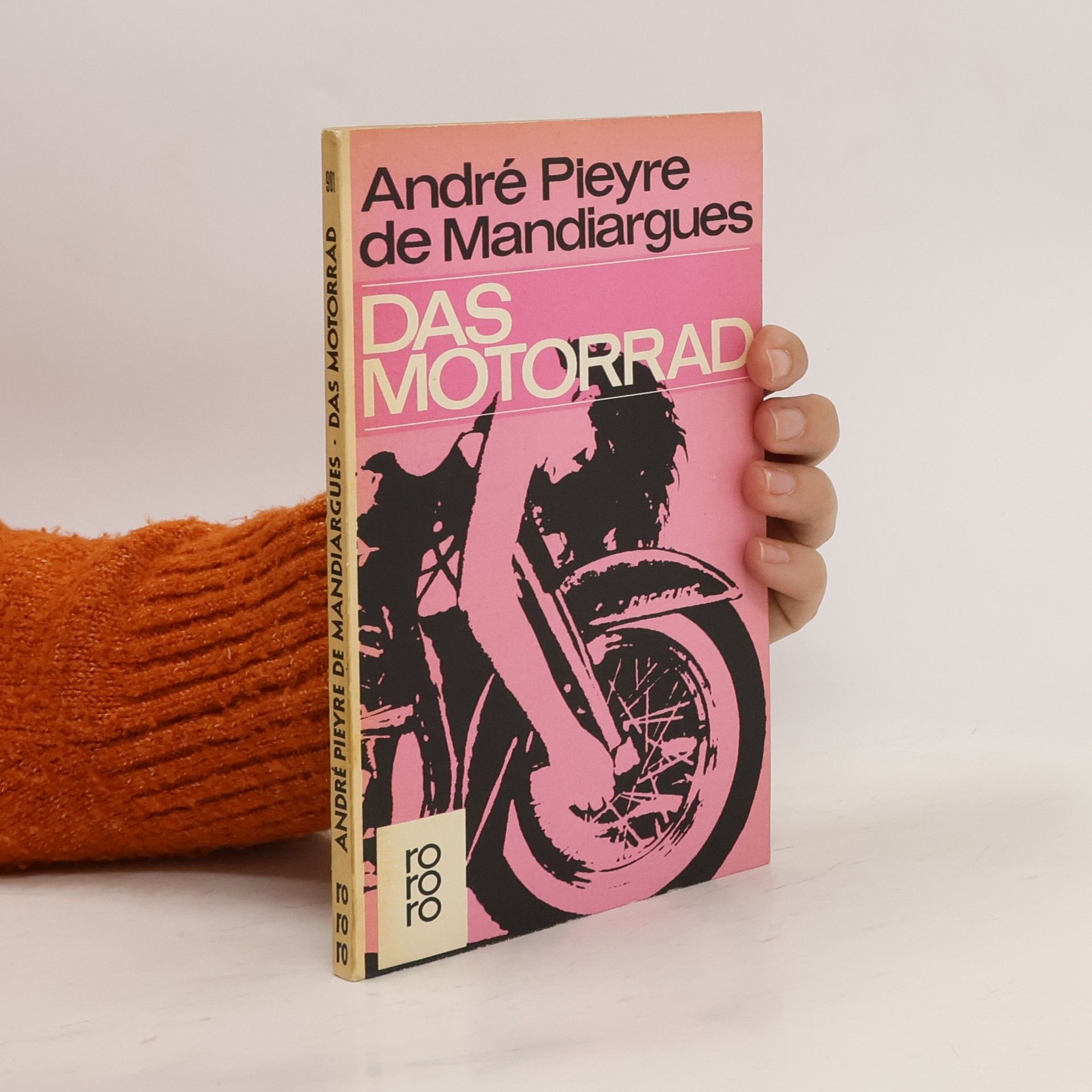 André Pieyre de Mandiargues Das Motorrad