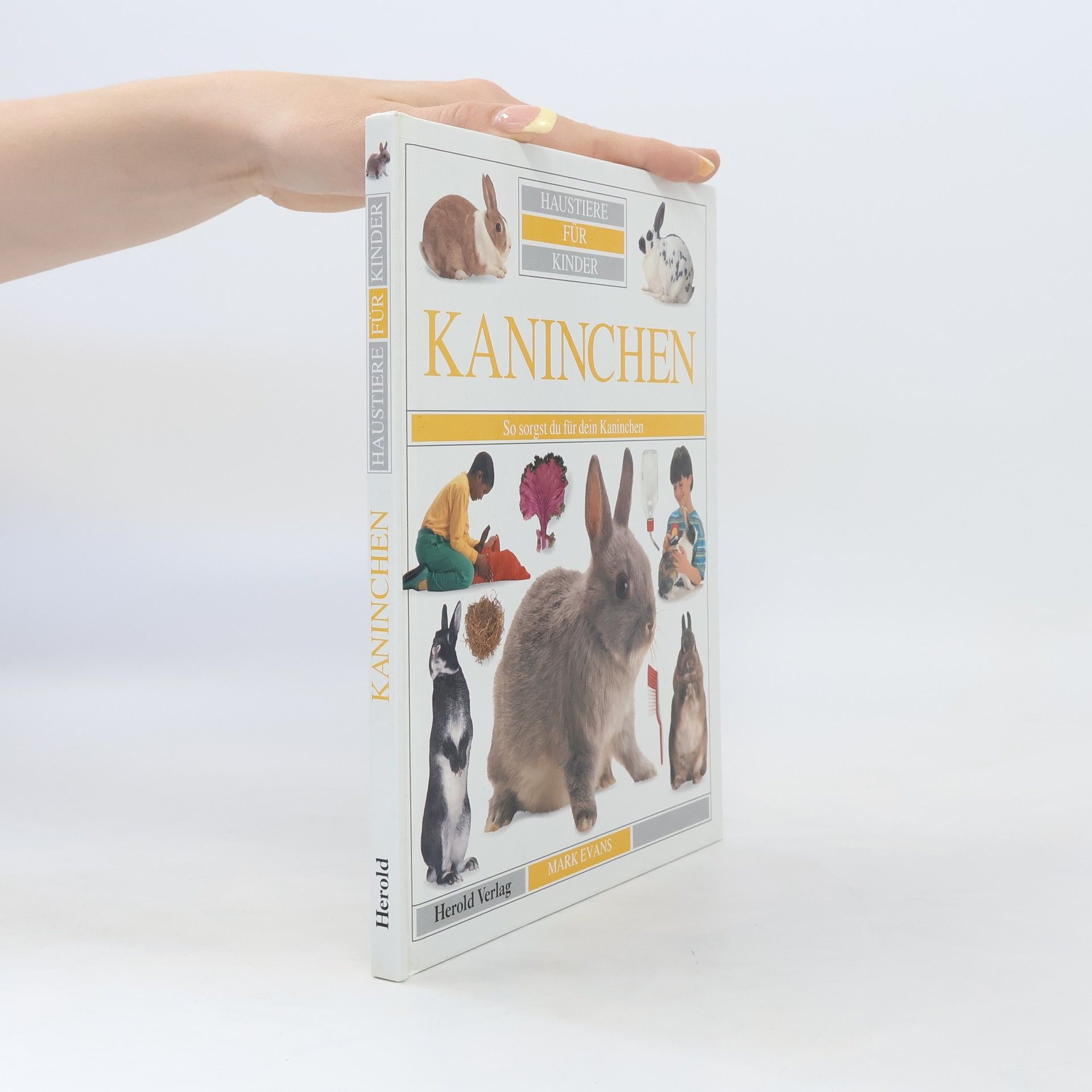 Collective Haustiere für Kinder. Kaninchen