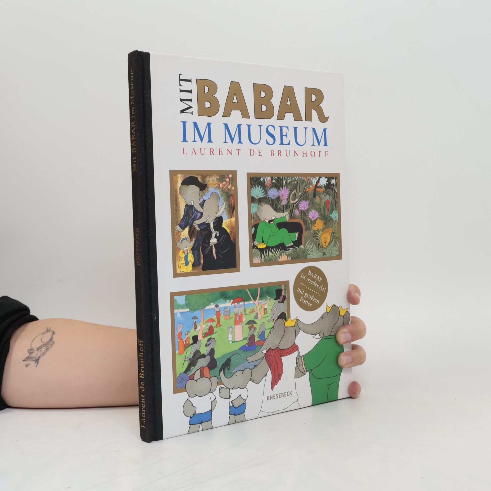 Laurent de Brunhoff Mit Babar im Museum