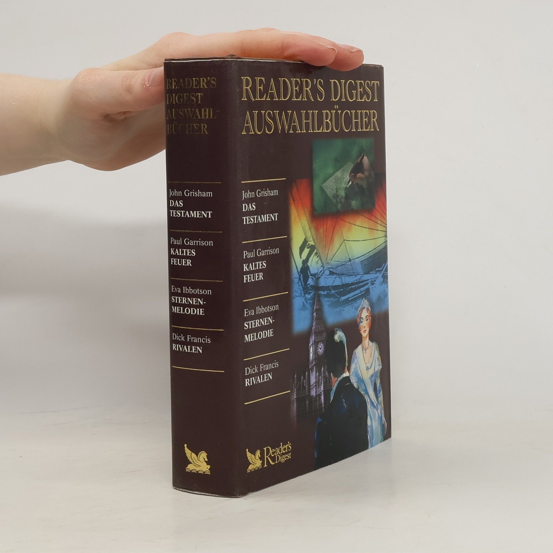 John Grisham Reader's Digest Auswahlbücher. Das Testament. Kaltes Feuer. Sternenmelodie. Rivalen