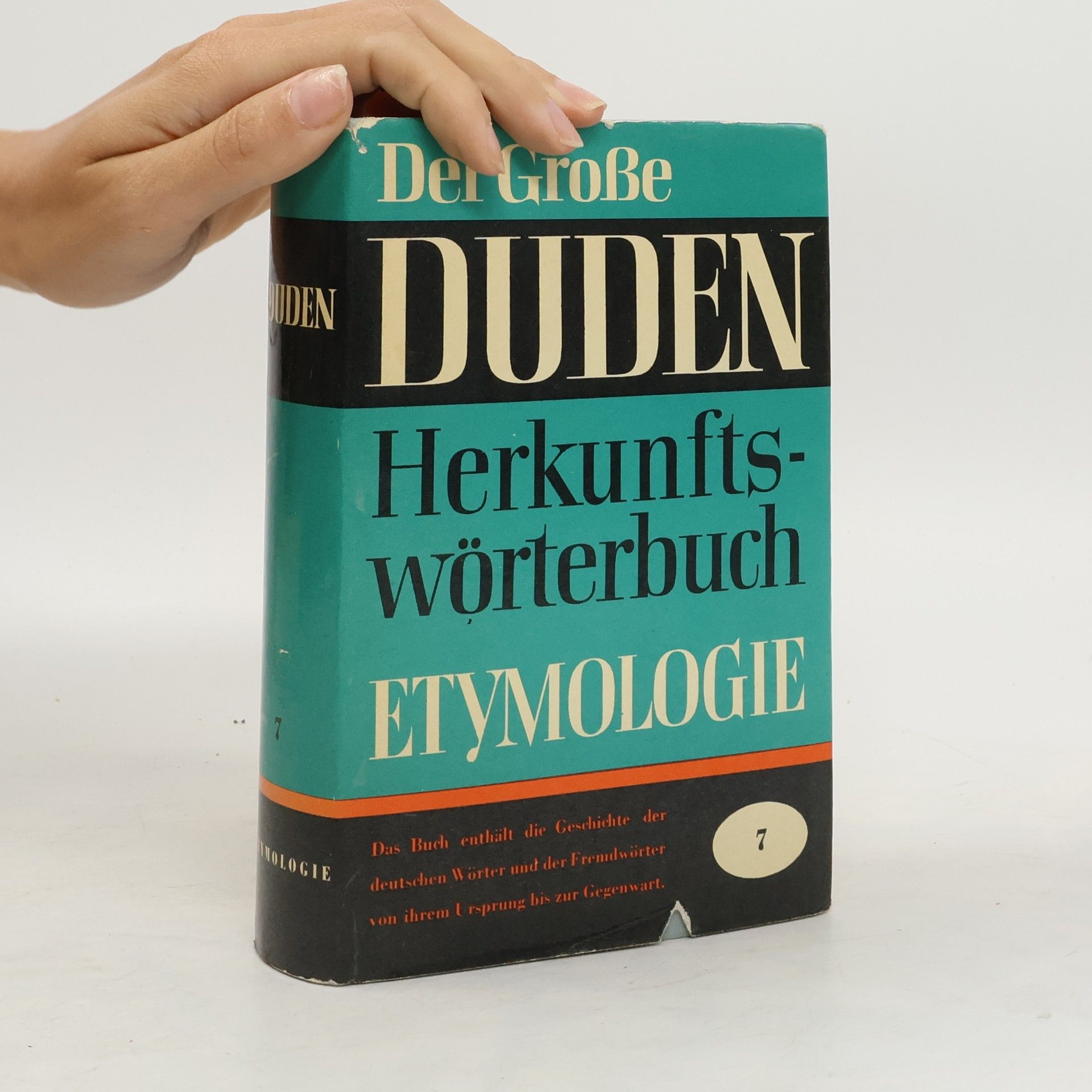Collectif d'auteurs Der große Duden Herkunftswörterbuch. Etymologie 7