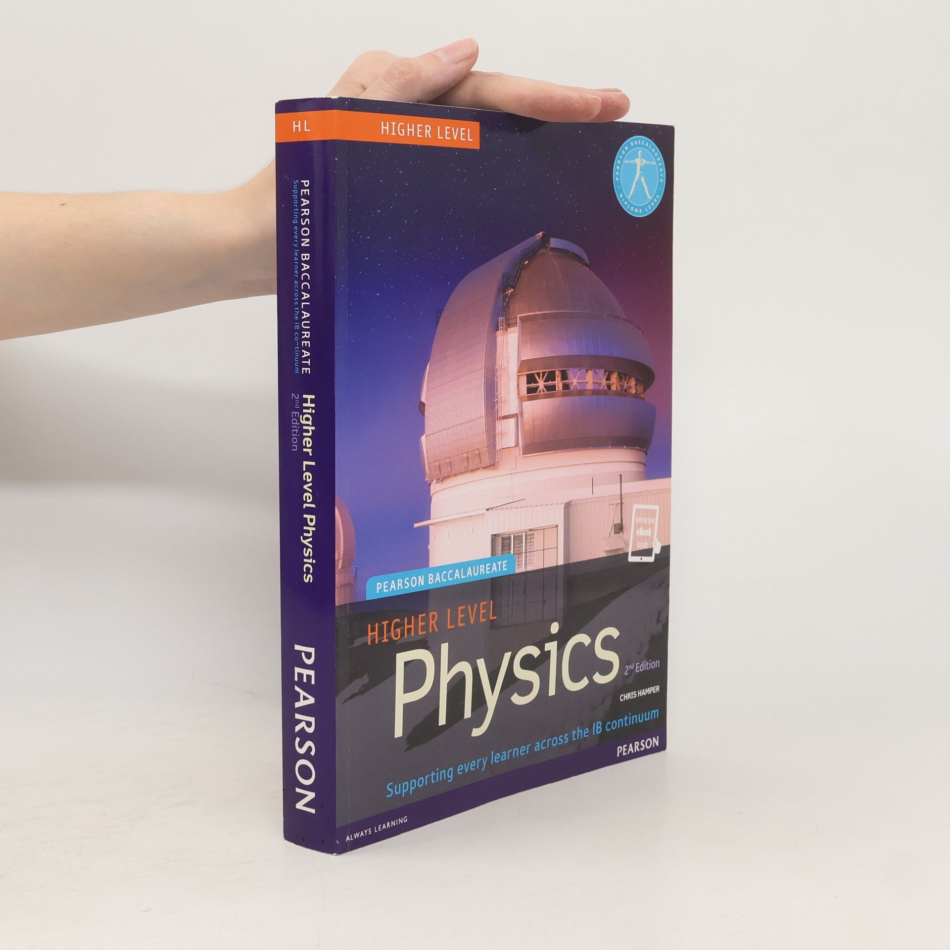 Chris Hamper Pearson Baccalaureate Physics Higher Level 2nd edition print and ebook bundle for the IB Diploma