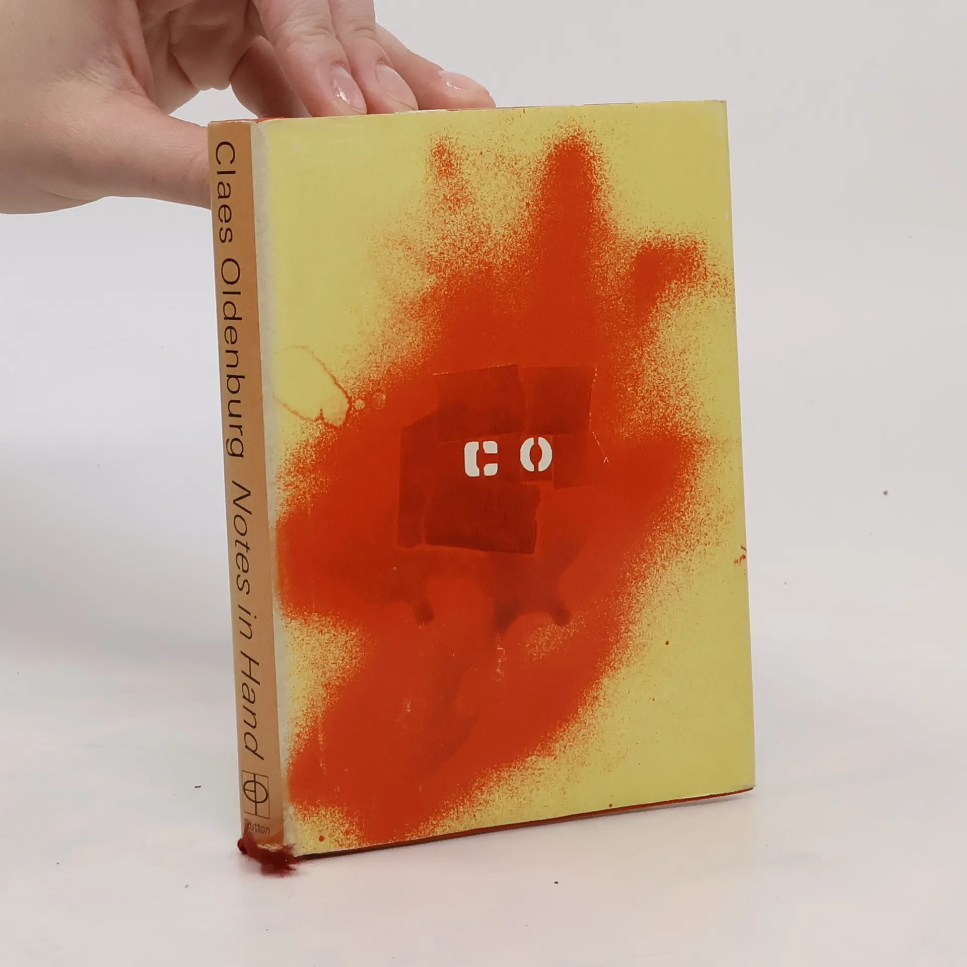Notes in Hand | Book | Hardcover | Claes Oldenburg | EN