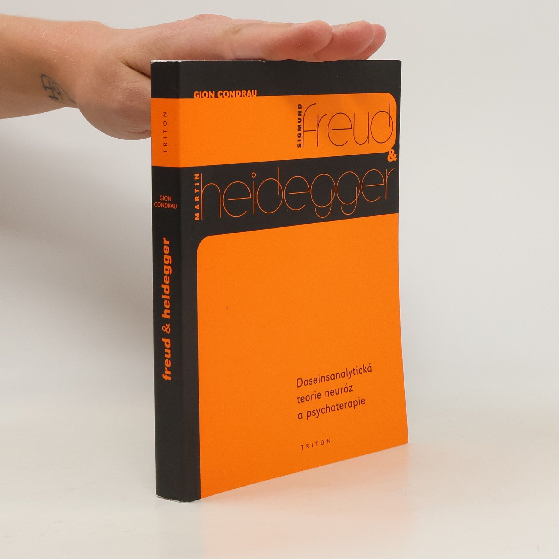 Gion Condrau Sigmund Freud & Martin Heidegger : daseinsanalytická teorie neuróz a psychoterapie