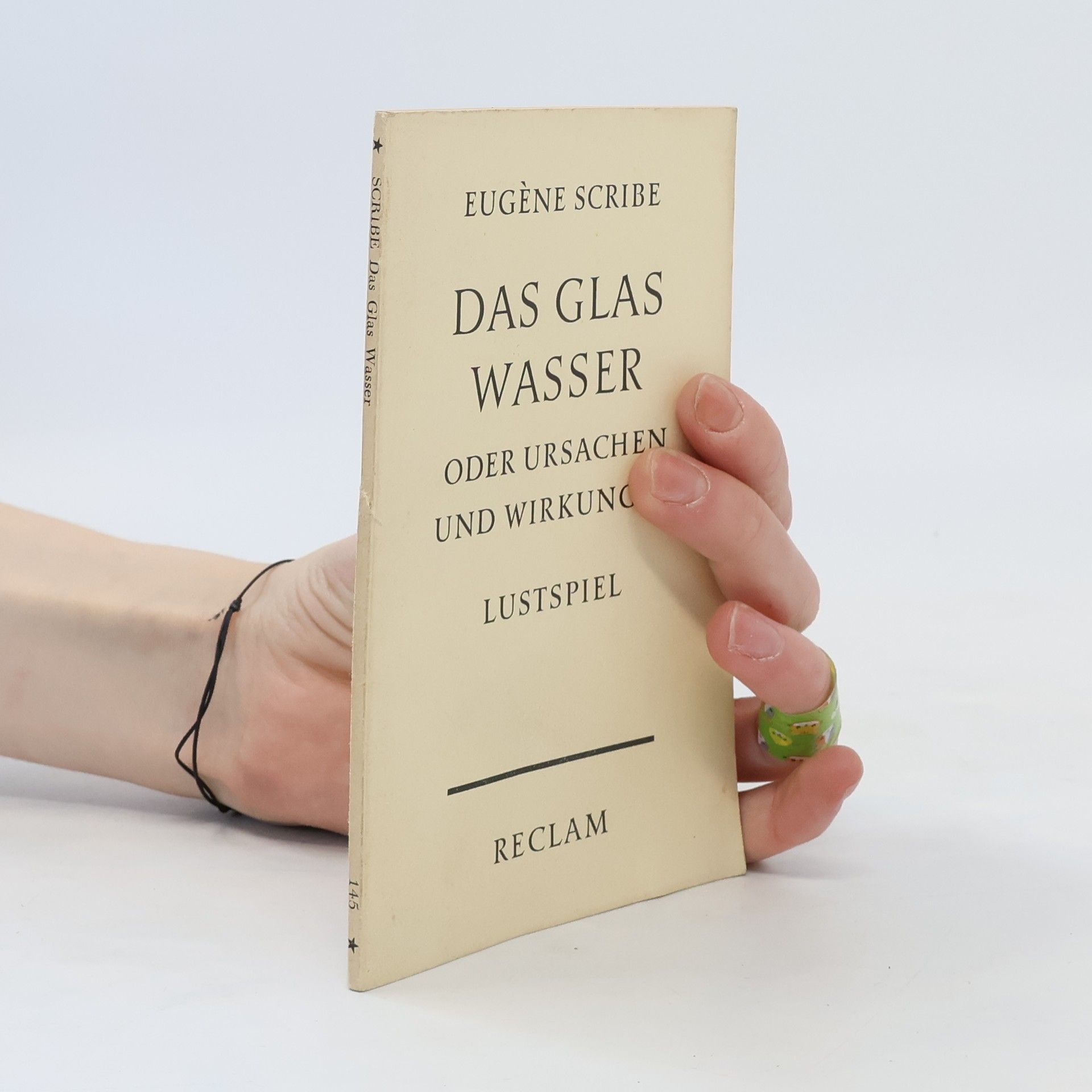 Eugène Scribe Das Glas Wasser