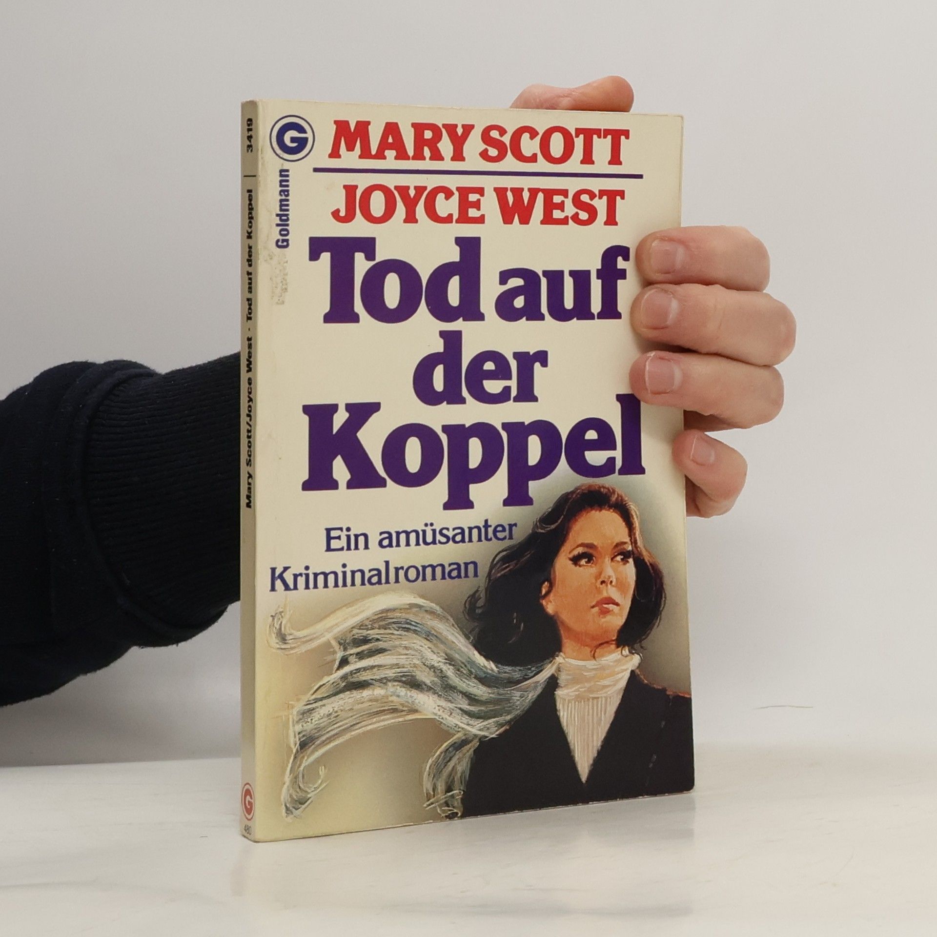 Mary Scott Tod auf der Koppel. Ein amüsanter Kriminalroman.