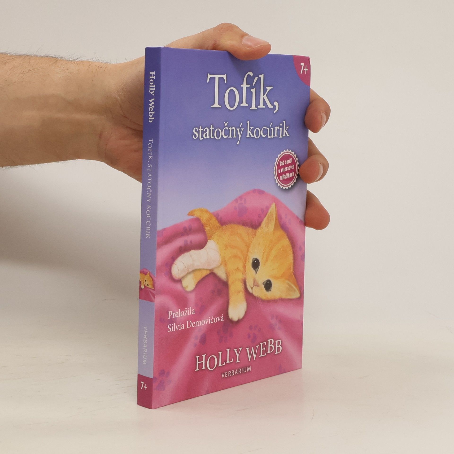 Holly Webb Tofík, statočný kocúrik