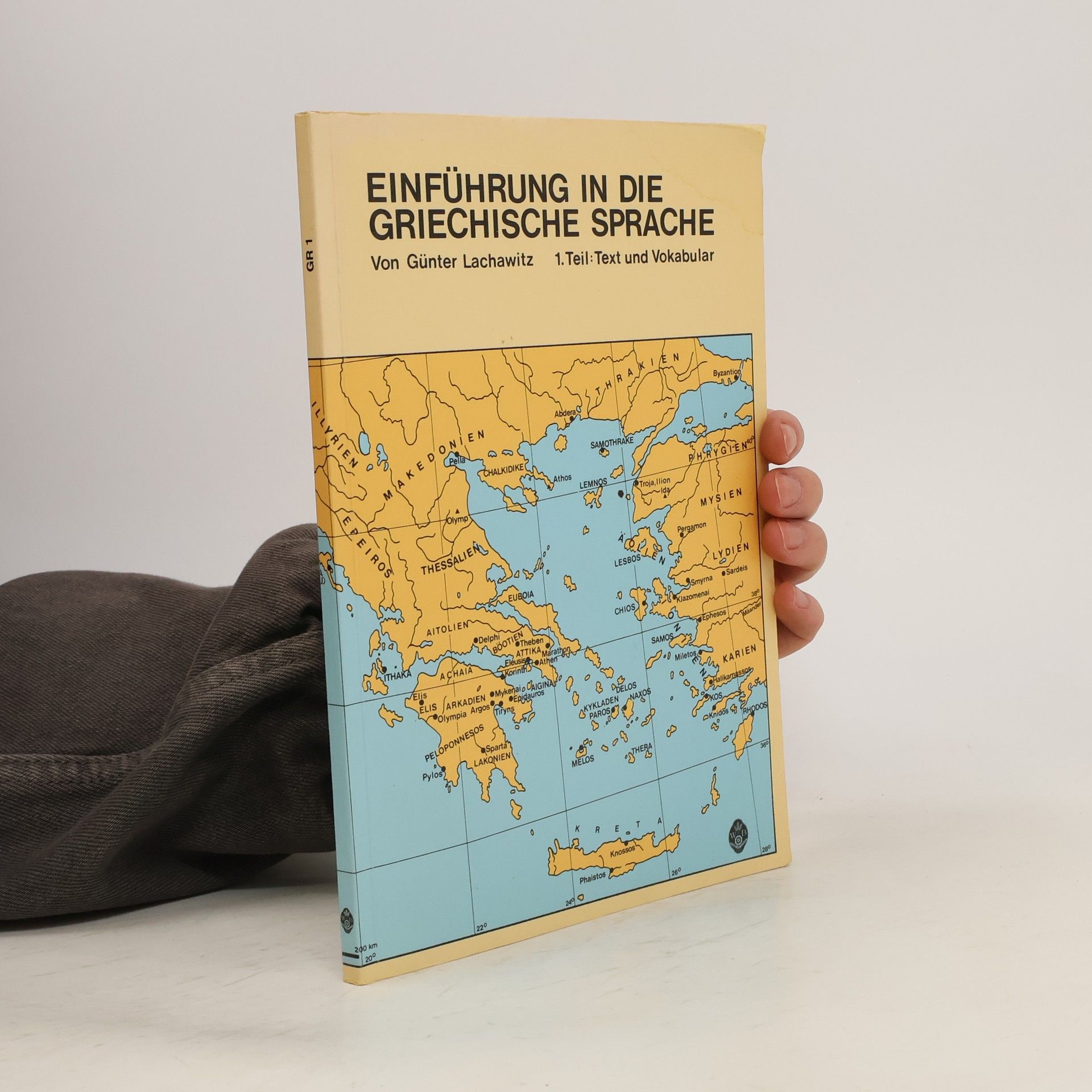 Günter Lachawitz Einführung in die griechische Sprache. 1. Teil. Text und Vokabular