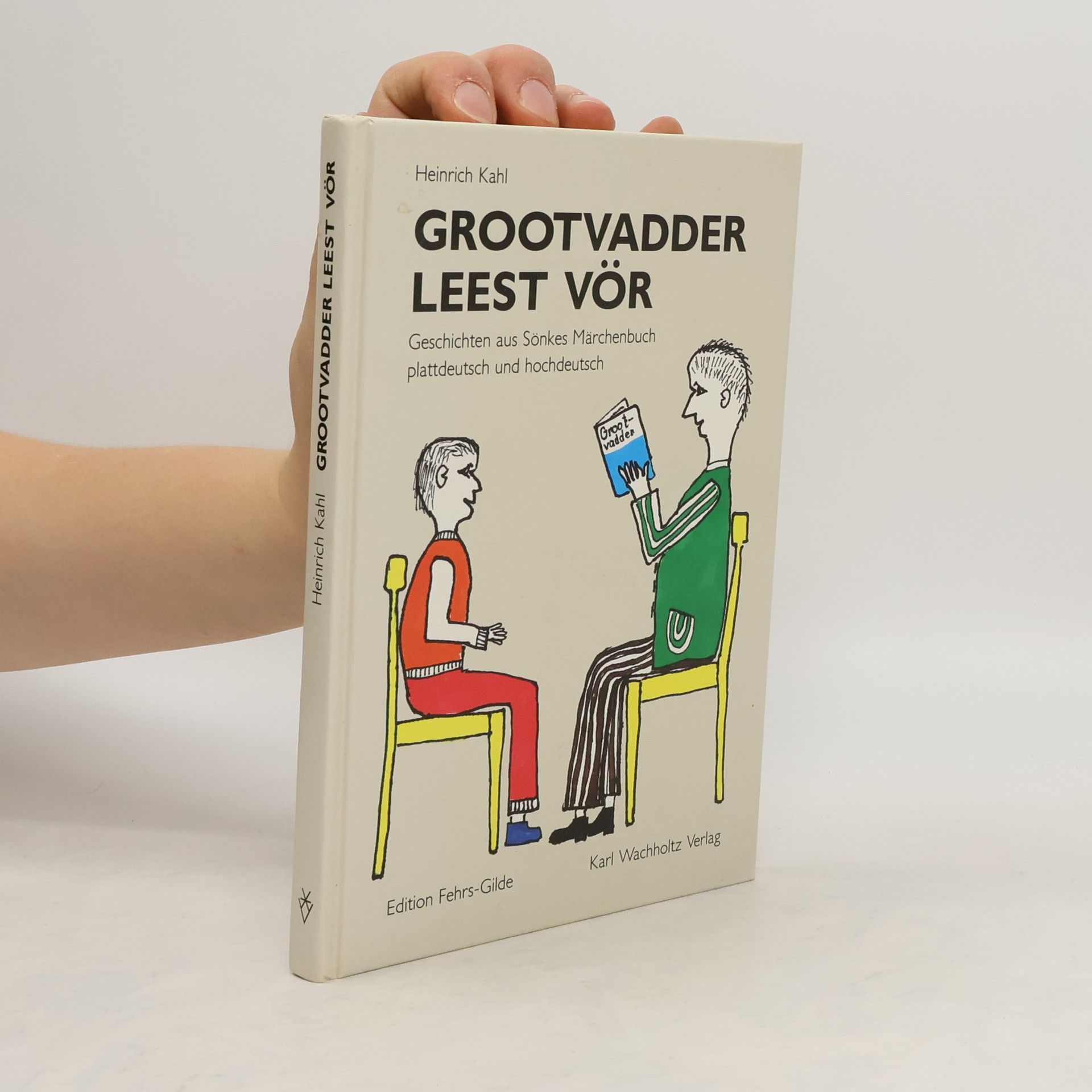 Heinrich Kahl Grootvadder leest vör