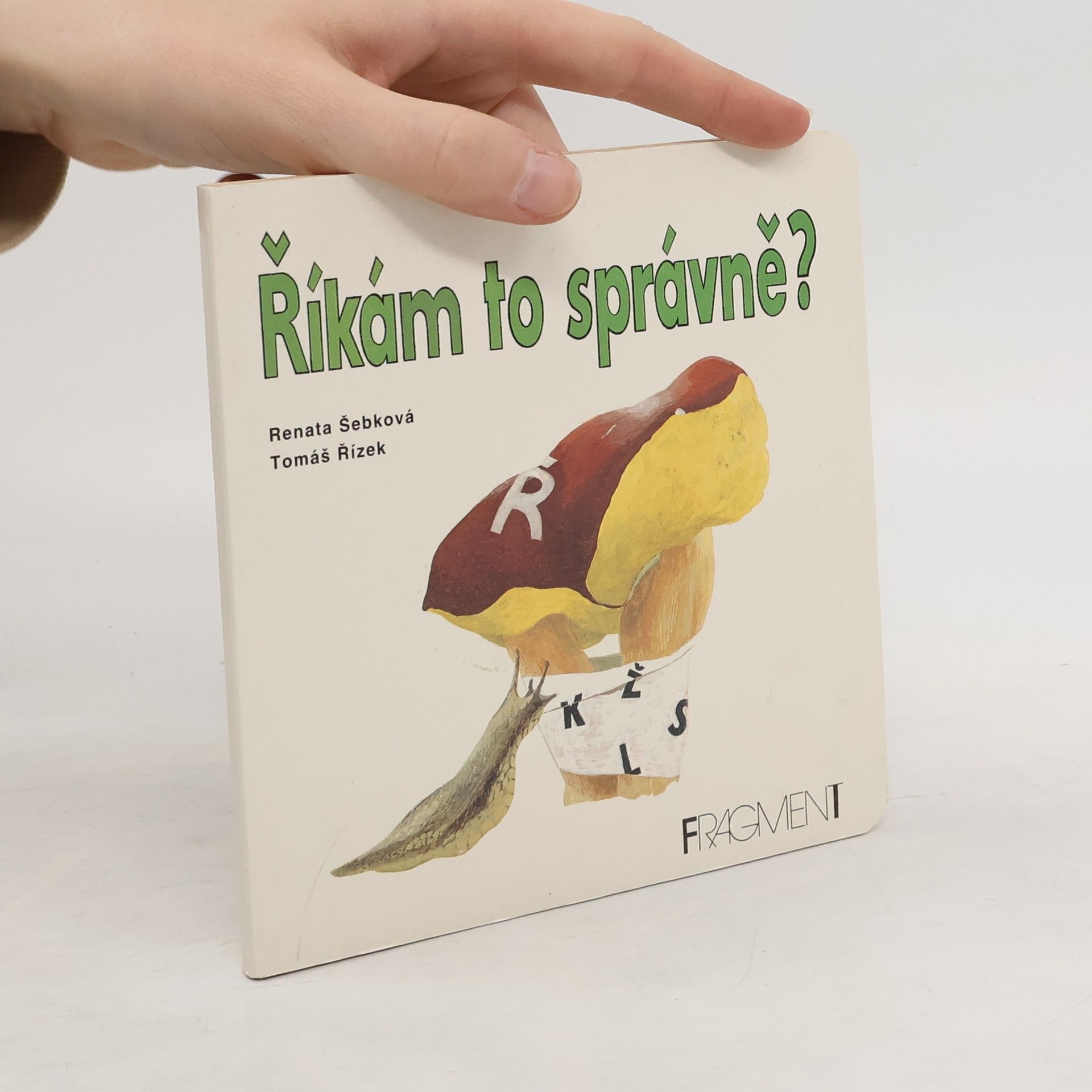 Tomáš Řízek Říkám to správně?