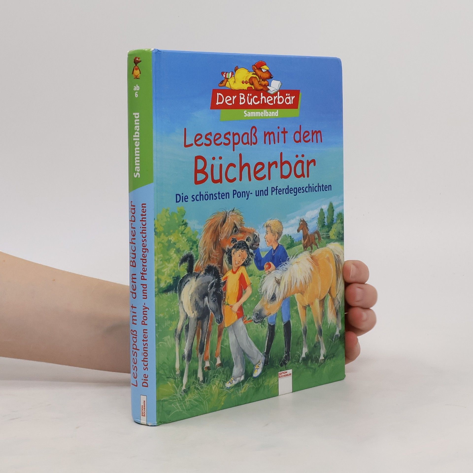 Milada Krautmann Lesespaß mit dem Bücherbär - die schönsten Pony- und Pferdegeschichten