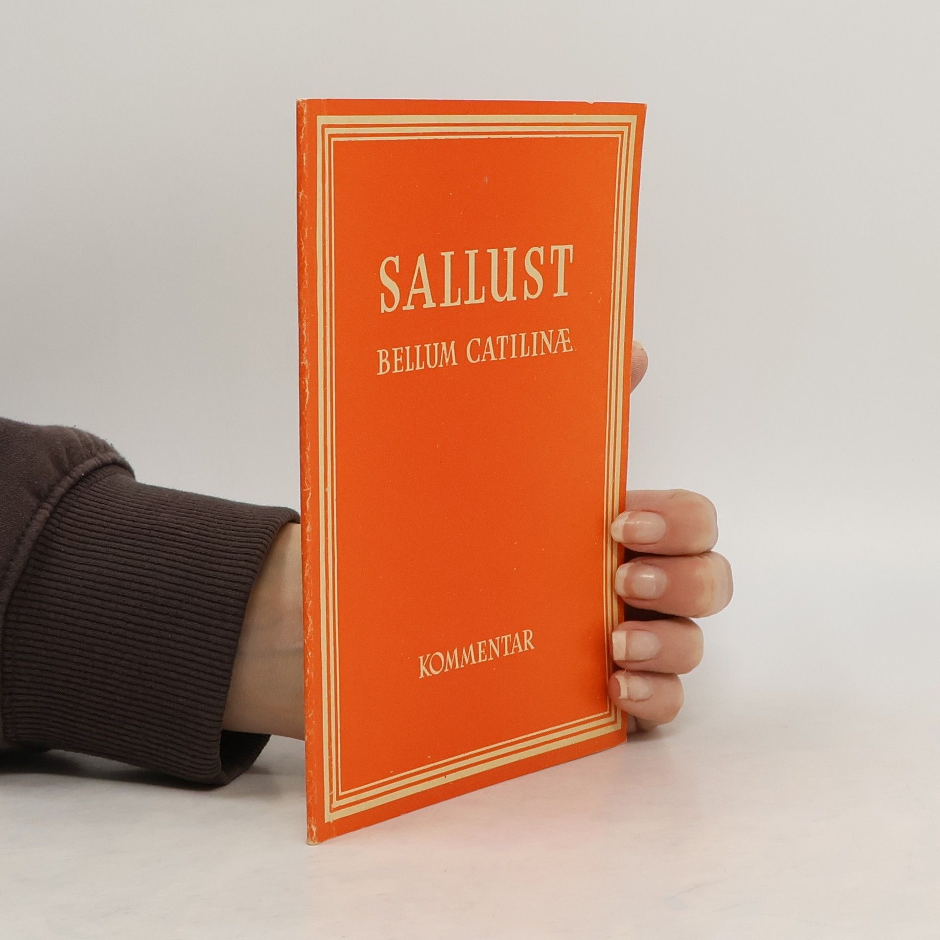 Hans Malicsek Sallust. Bellum Catilinae