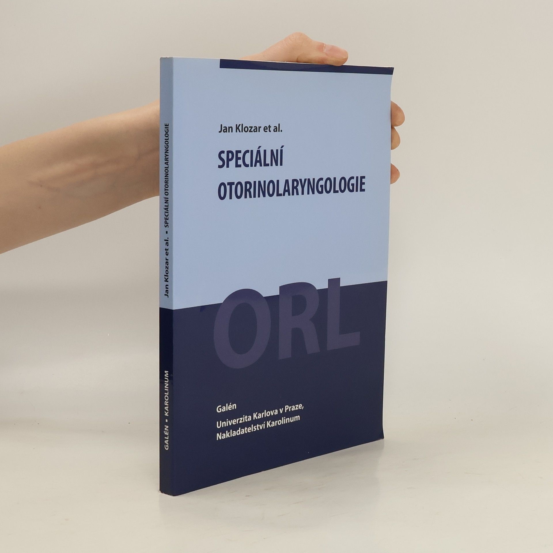 Jan Klozar Speciální otorinolaryngologie