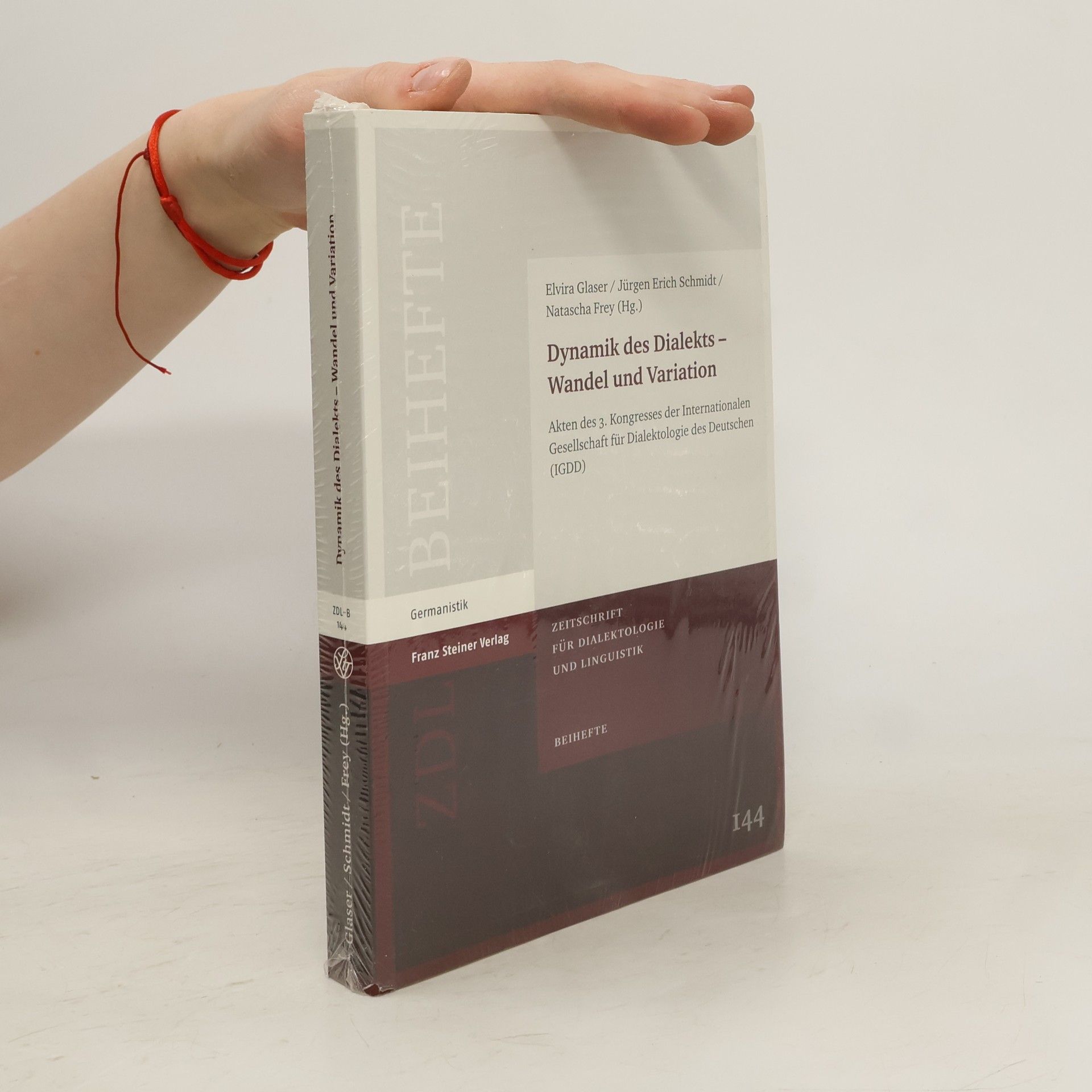 Elvira Glaser Dynamik des Dialekts – Wandel und Variation