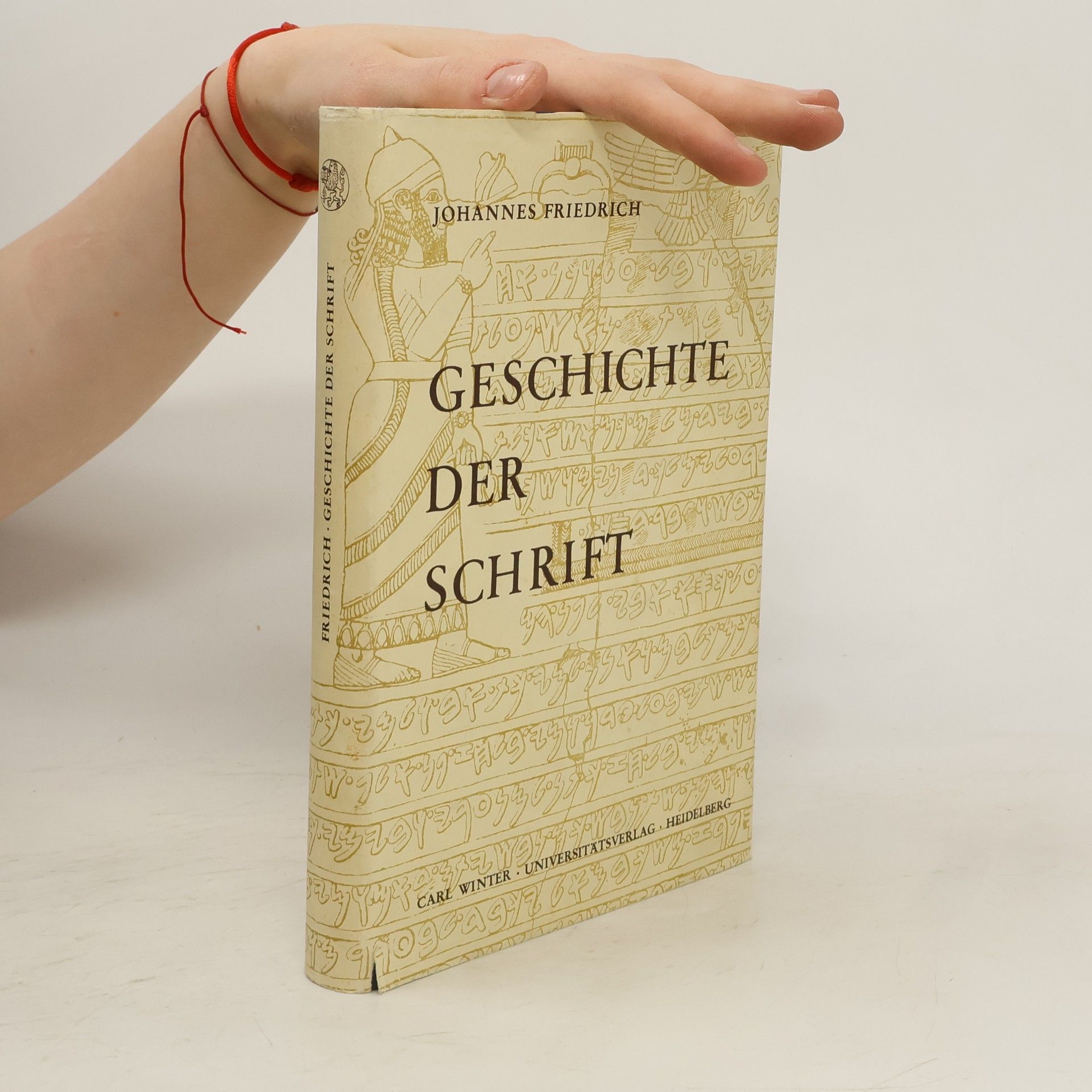 Johannes Friedrich Geschichte der Schrift