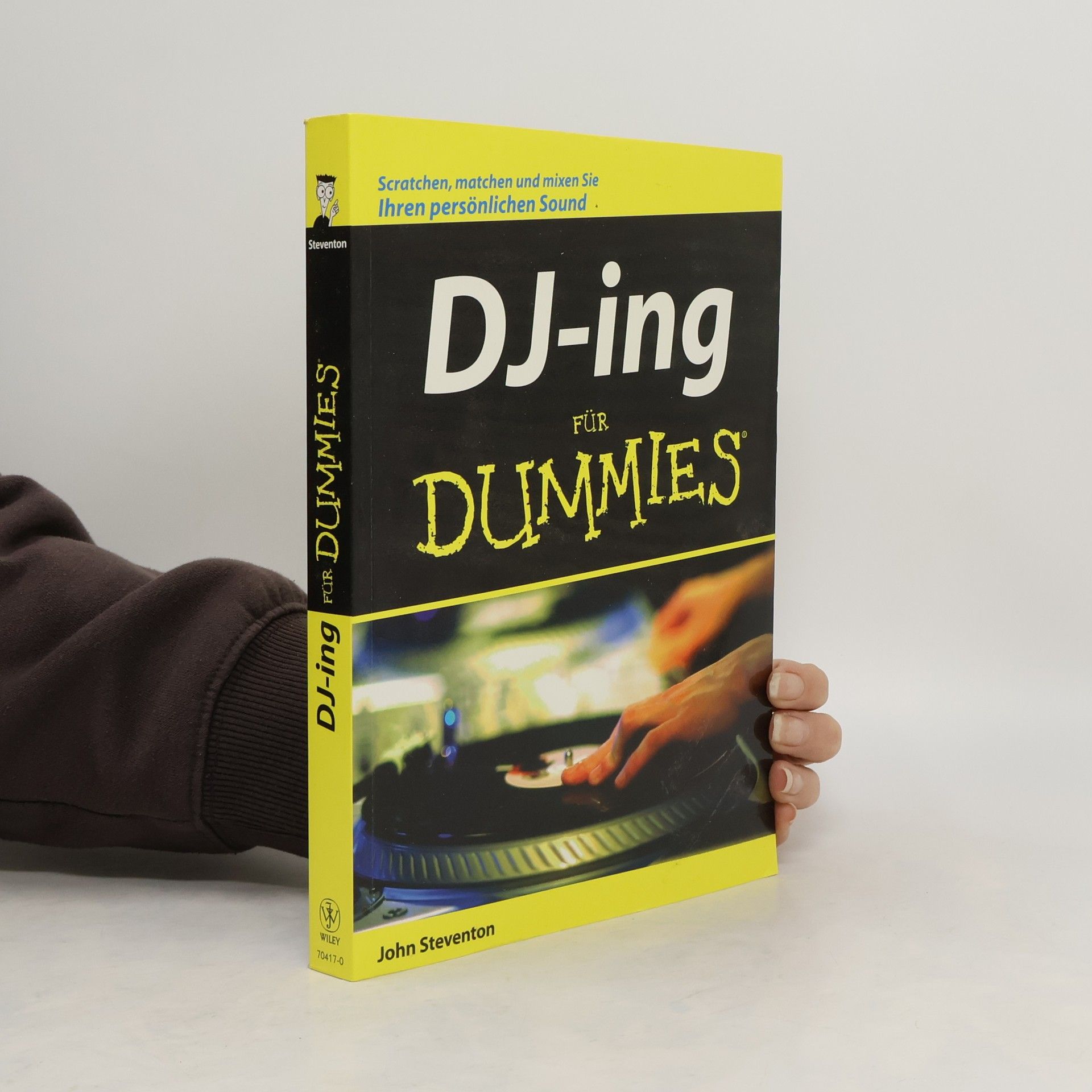 John Steventon DJ-ing für Dummies
