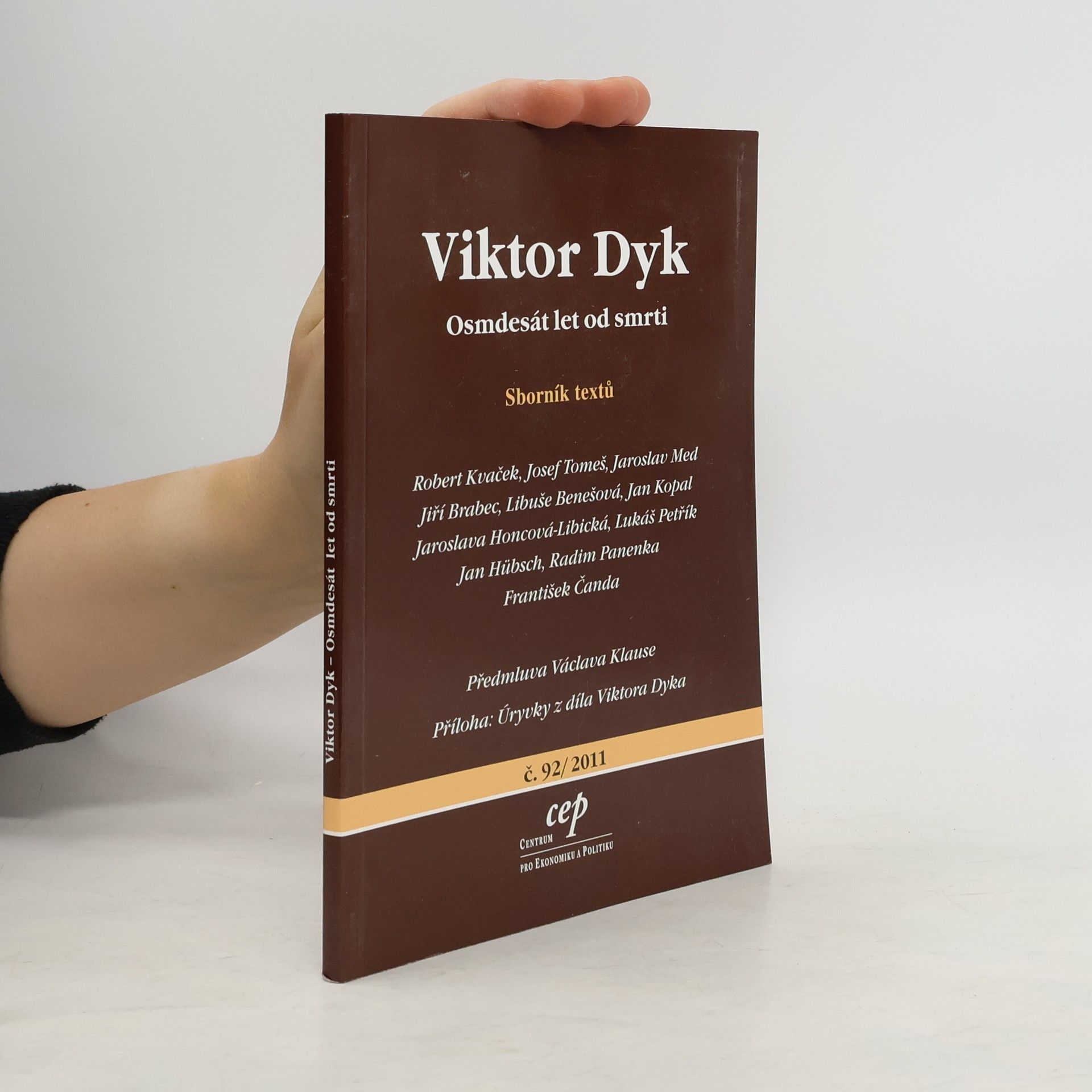 Česko Viktor Dyk osmdesát let od smrti Praha Viktor Dyk. Osmdesát let od smrti